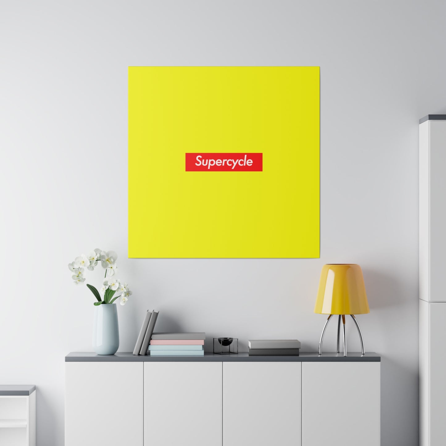 Supercycle Crypto-Inspired Canvas Print