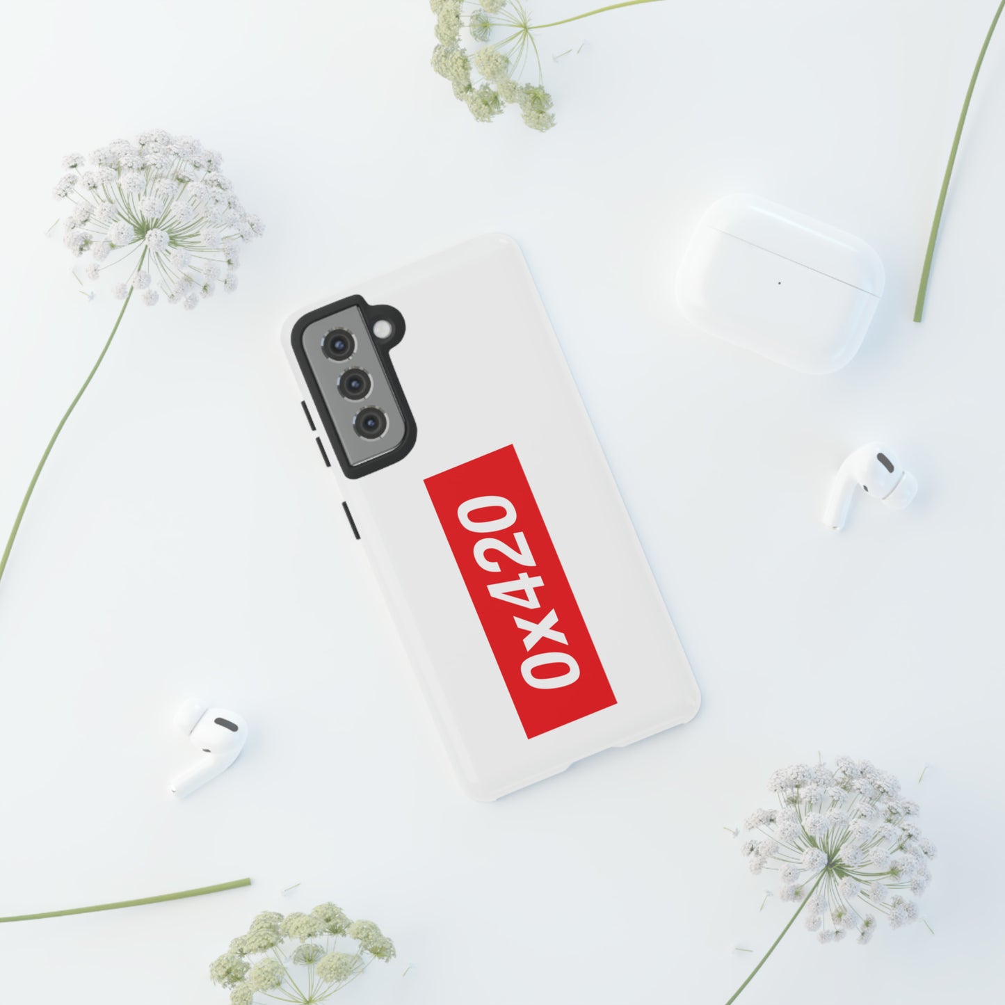 0x420 phone case small logo