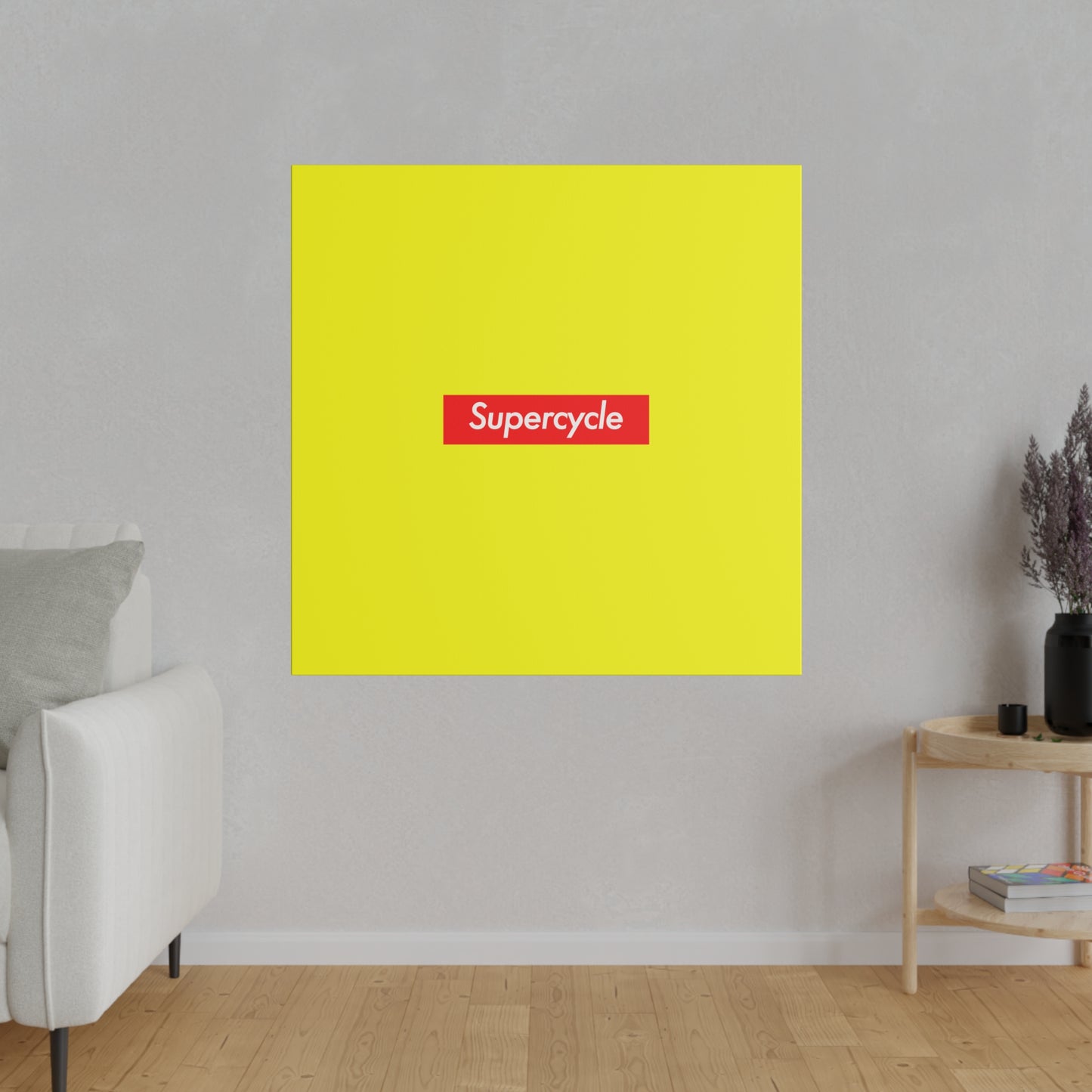 Supercycle Crypto-Inspired Canvas Print