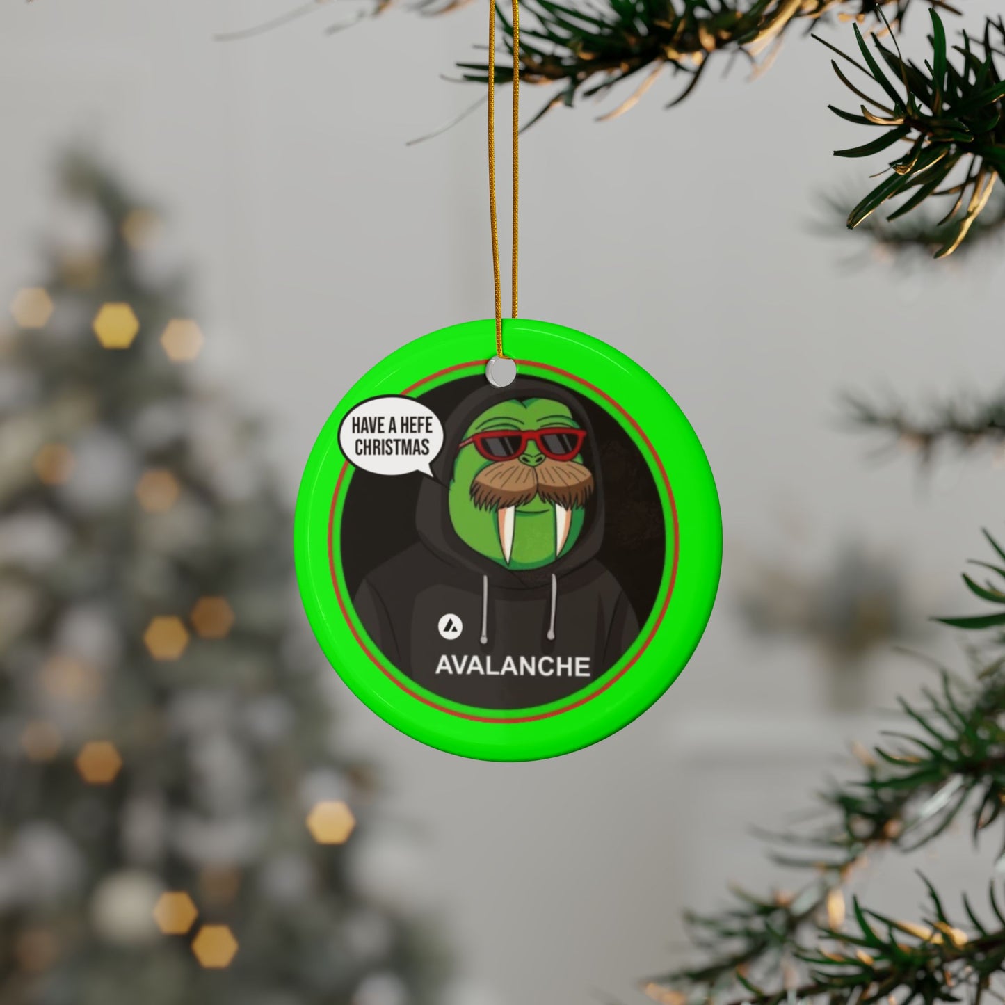 $HEFE CHRISTMAS DECORATION character