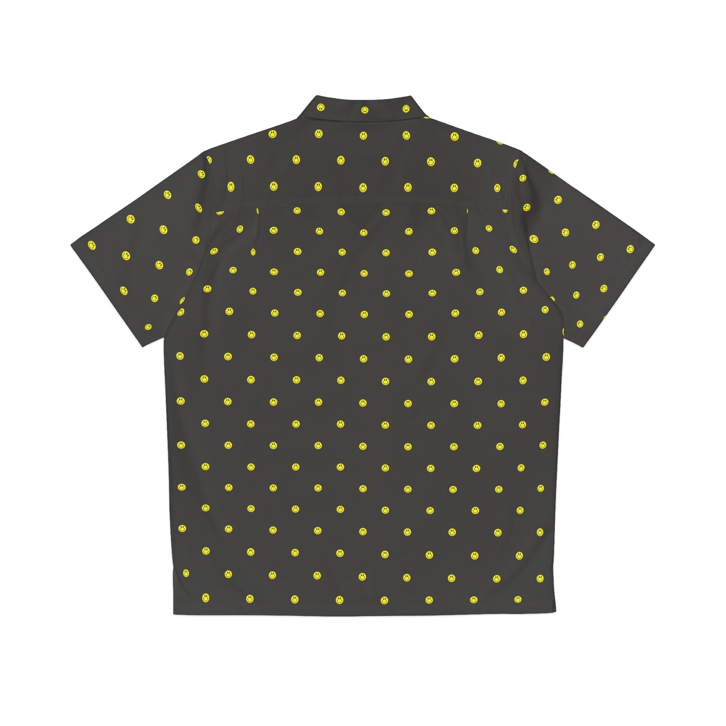 Smiley face shirt black