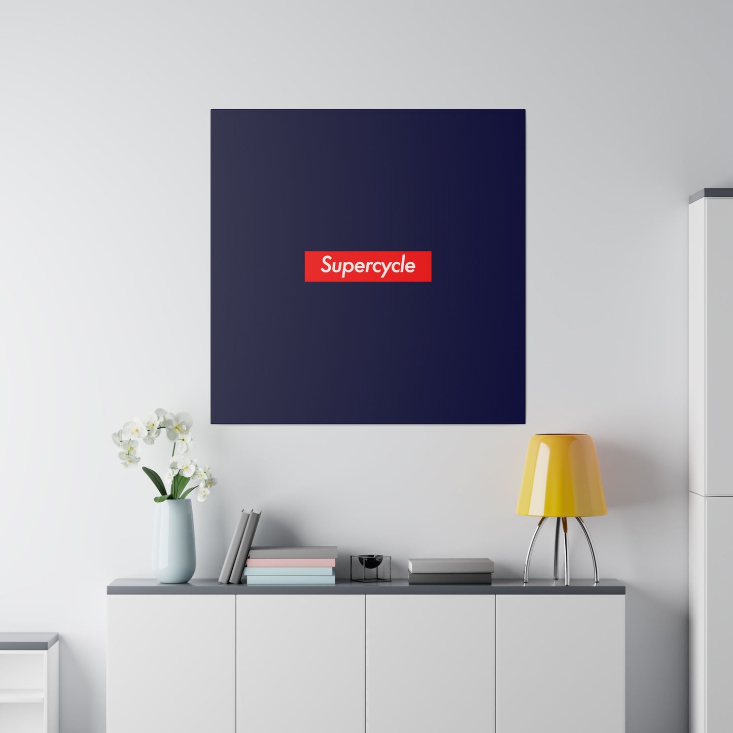 Supercycle Crypto-Themed Canvas