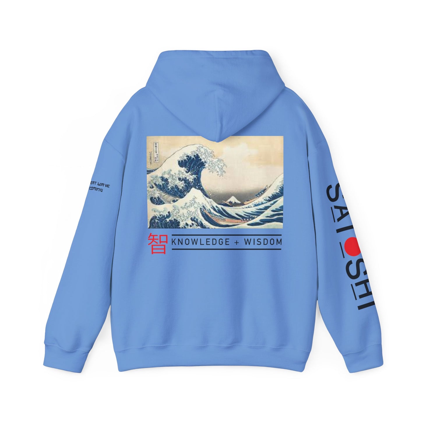 Bitcoin Hoodie - Satoshi Nakamoto Japanese Streetwear | Crypto Wave Design