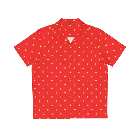 Smiley face shirt red