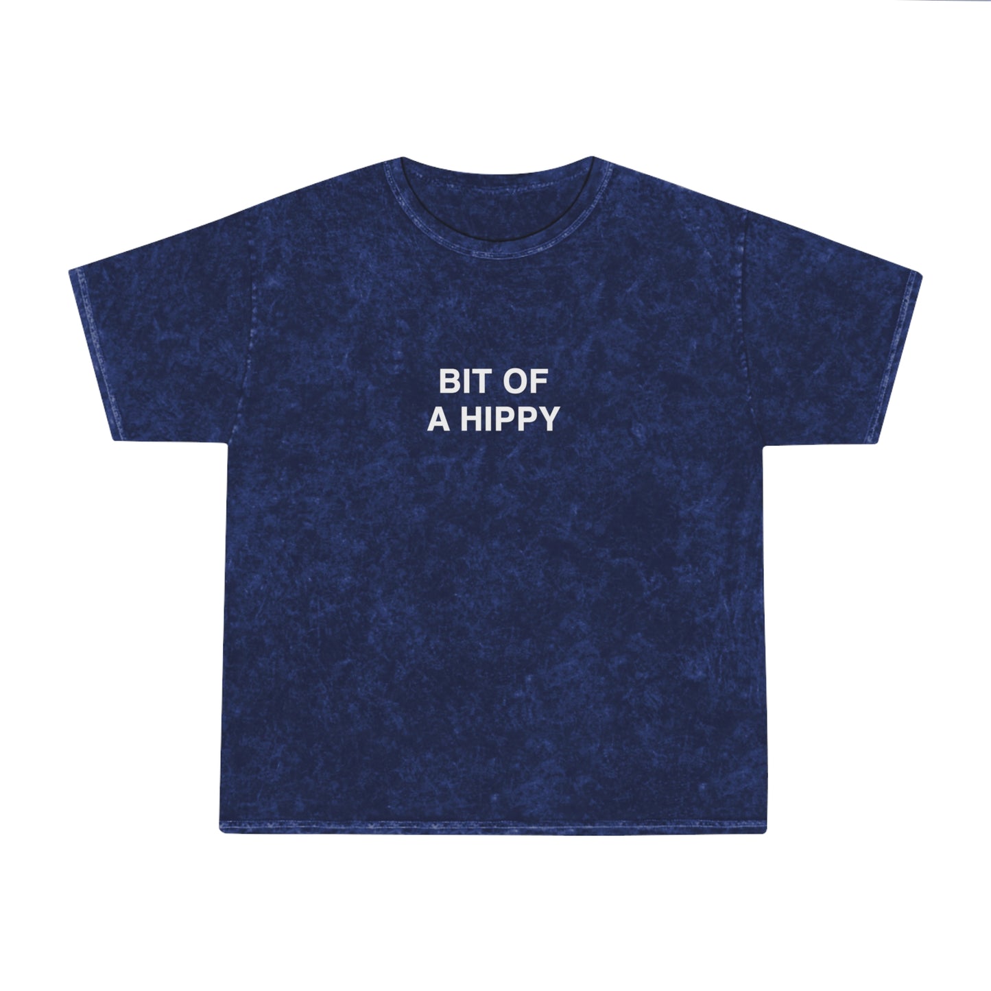 Bit of a hippy Unisex Mineral Wash T-Shirt