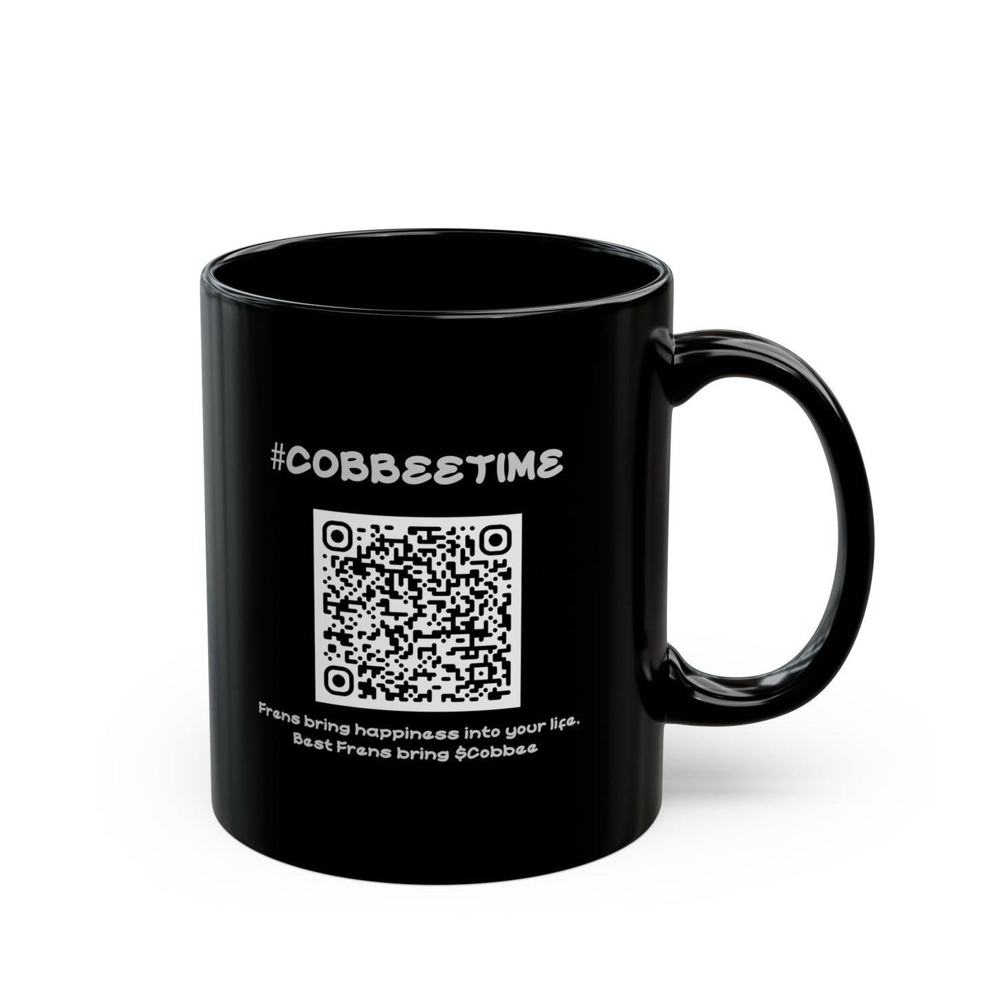 $COBBEE IRL Crypto Coffee Mug Black