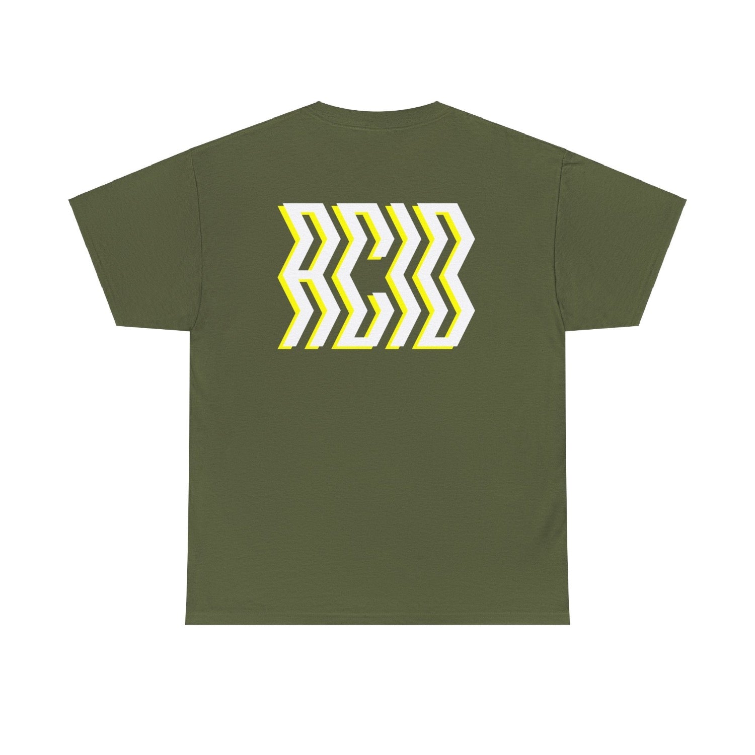 Acid t-shirt military green