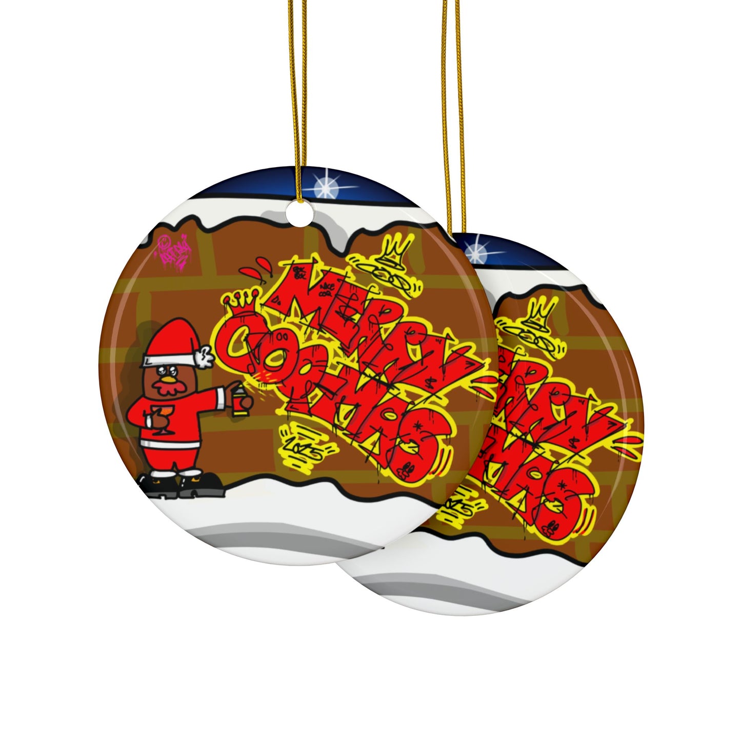 $COQ Merry Coq-Mas Christmas Decoration