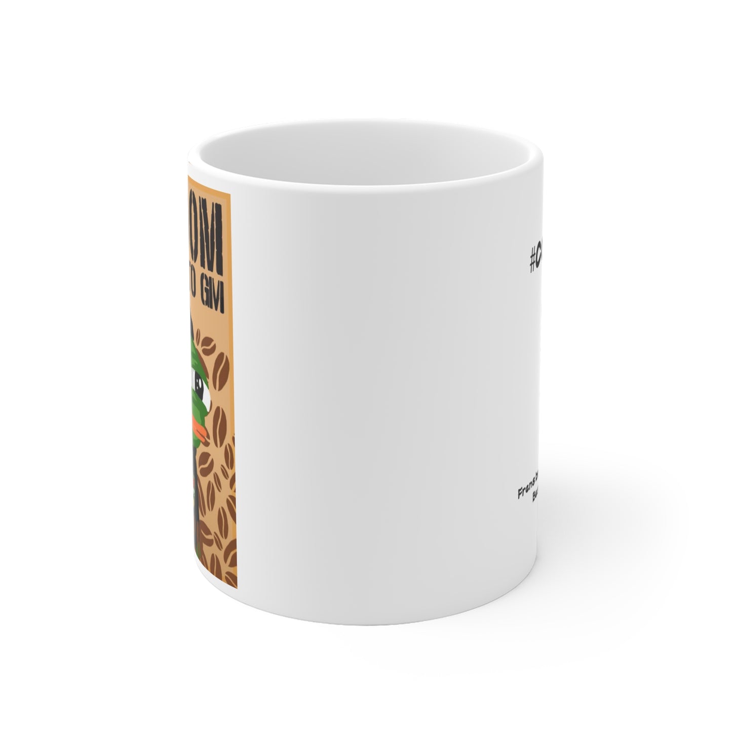 $COBBEE IRL Crypto Coffee Mug White