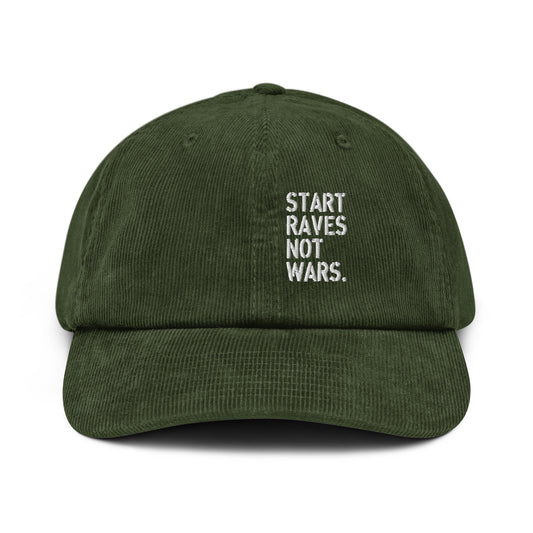 Start Raves Not Wars Cap