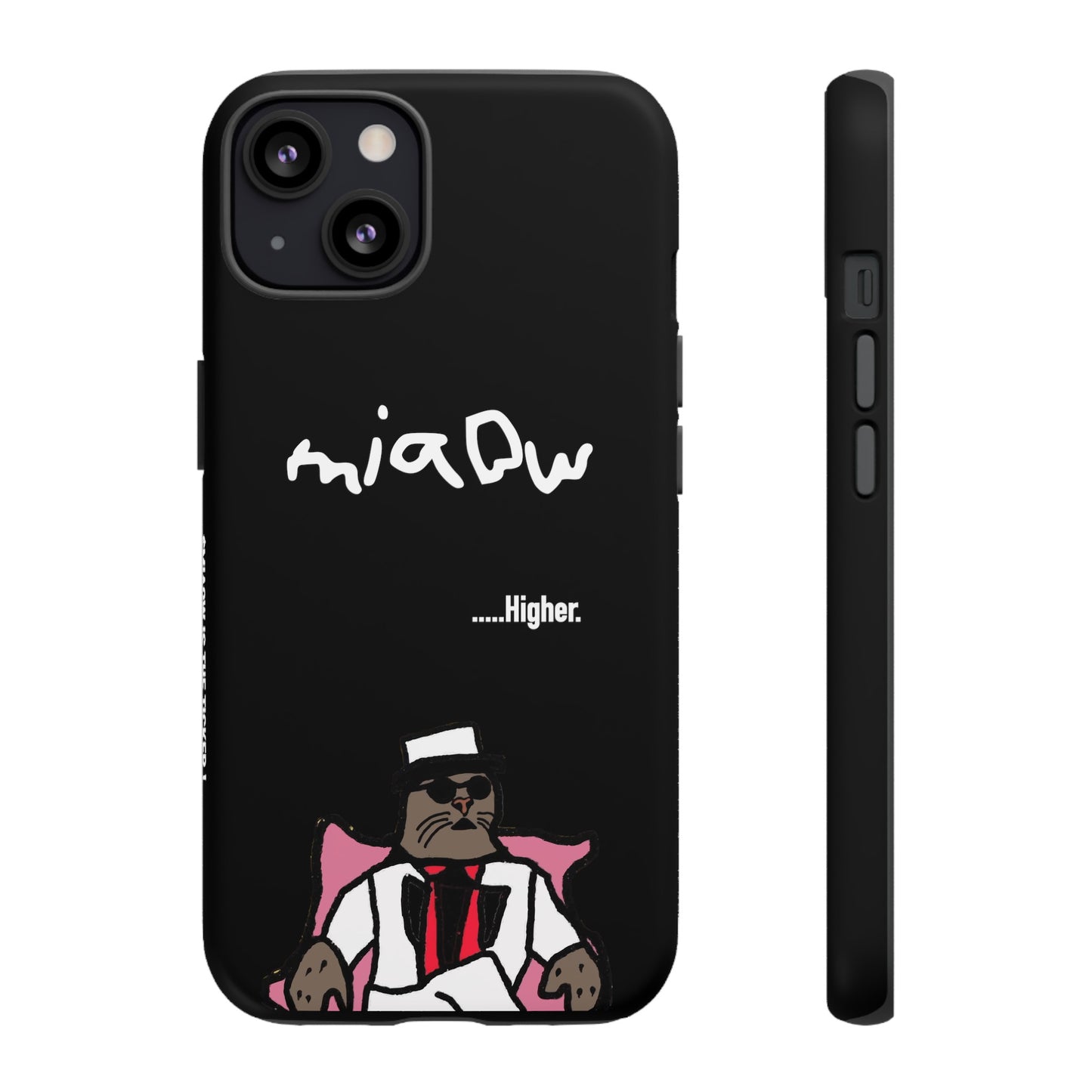 $MIAOW Phone case - Harder - Black