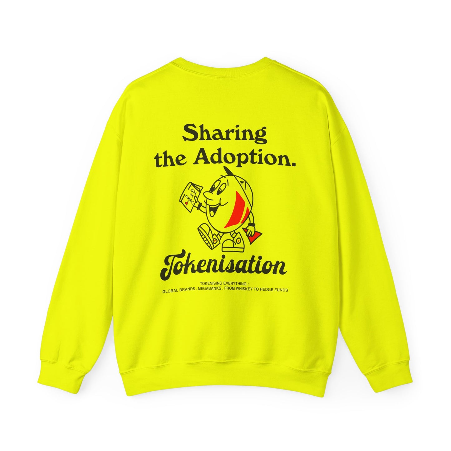 Copy of Avalanche Sharing Adoption White Sweatshirt