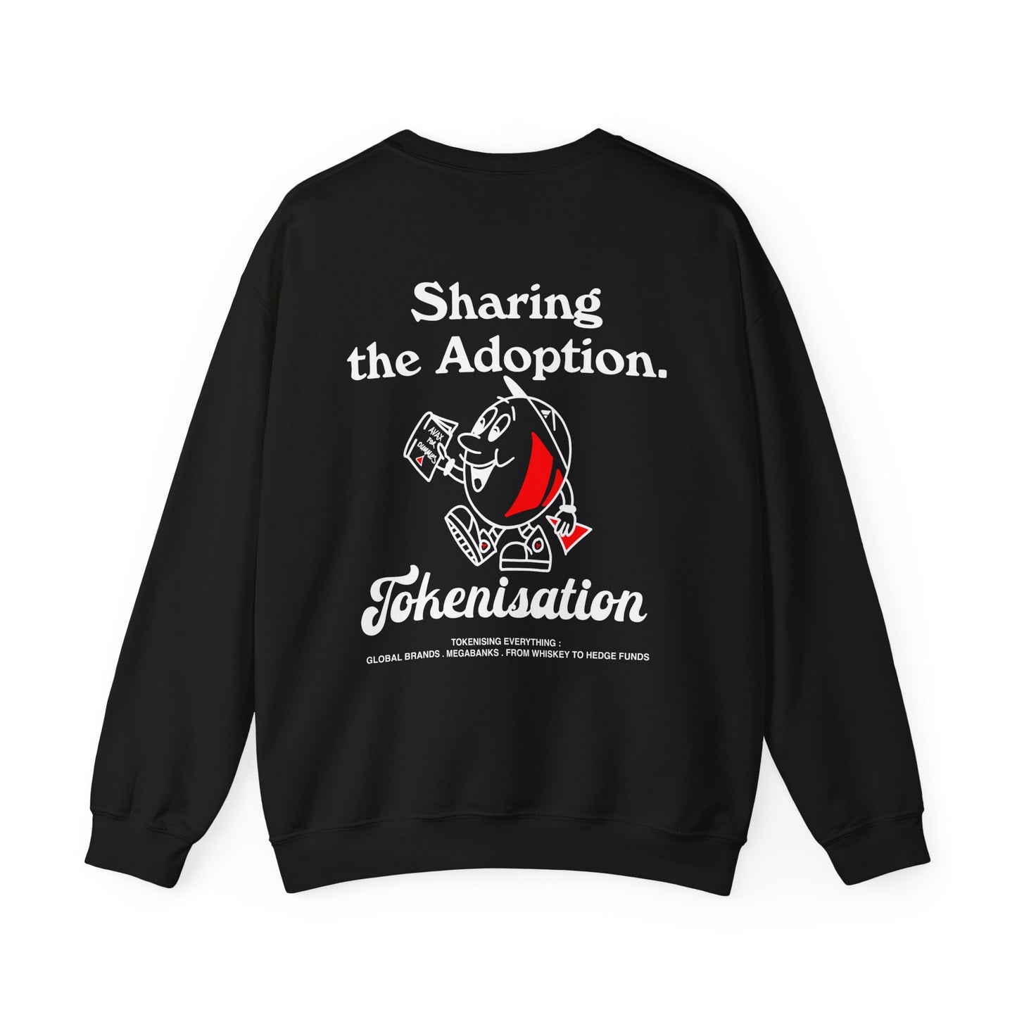 Copy of Avalanche Sharing Adoption White Sweatshirt