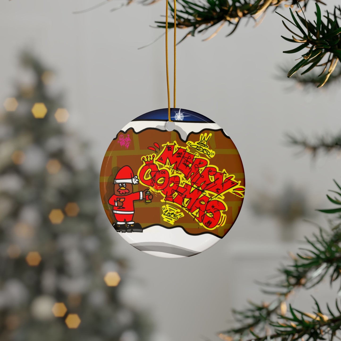 $COQ Merry Coq-Mas Christmas Decoration