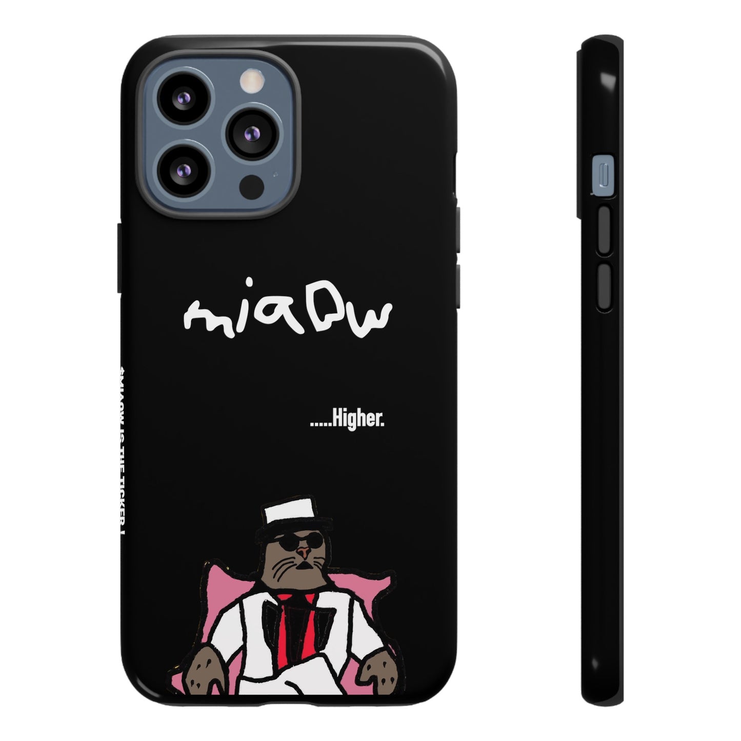 $MIAOW Phone case - Harder - Black