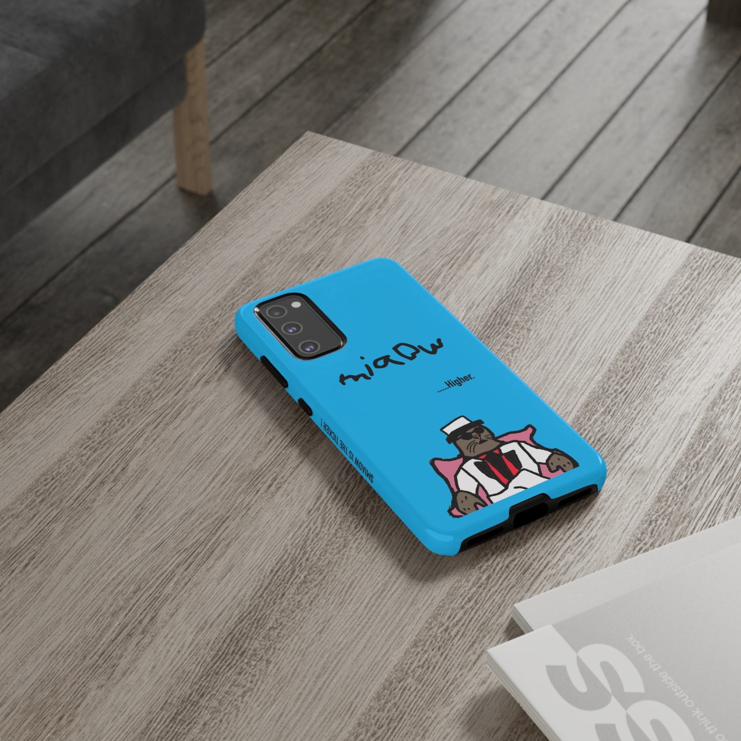 $MIAOW Phone case - Harder - Bright blue