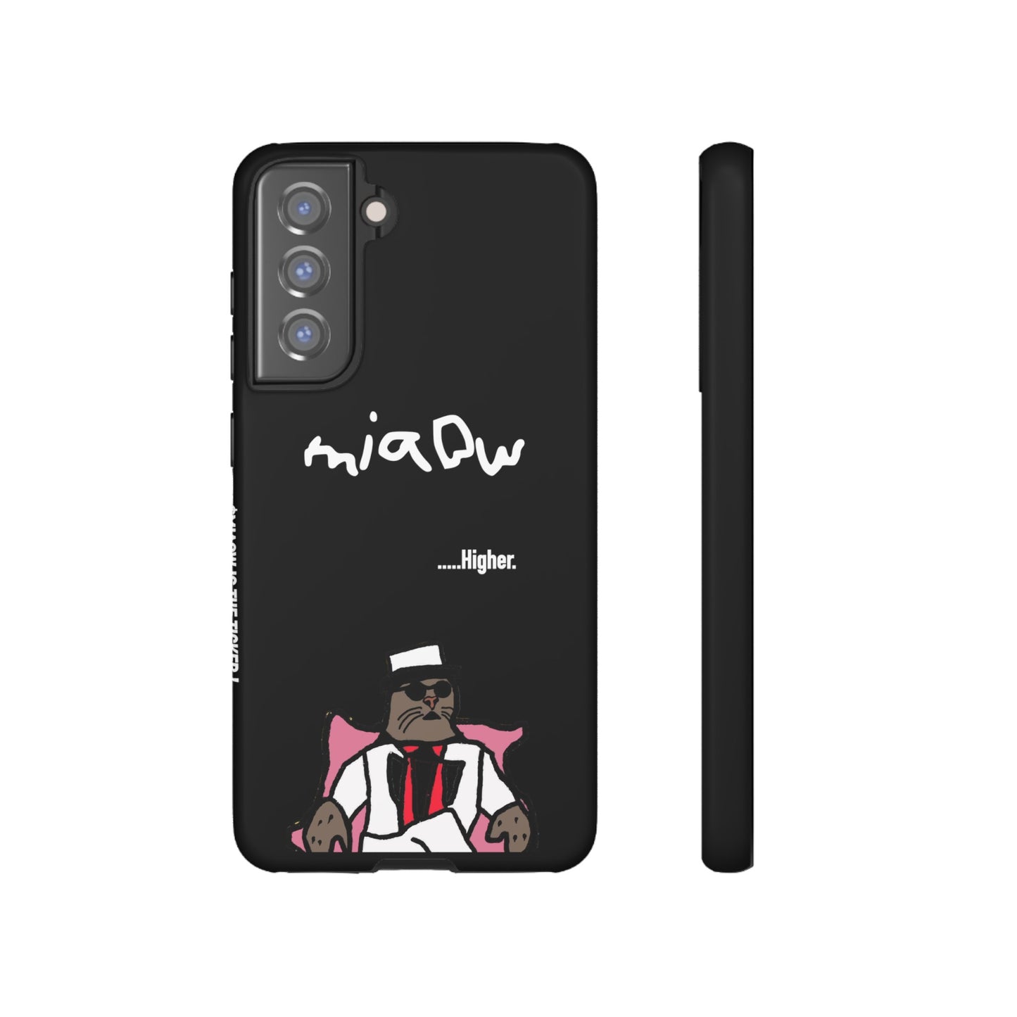 $MIAOW Phone case - Harder - Black