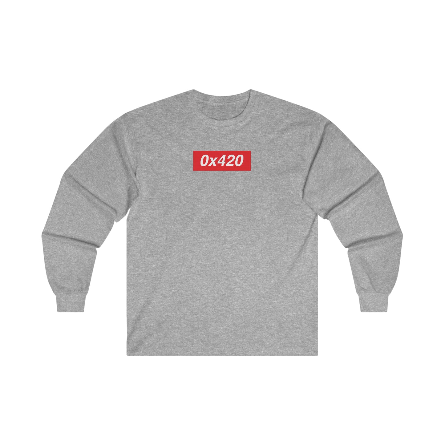 0x420 logo long sleeve t shirt