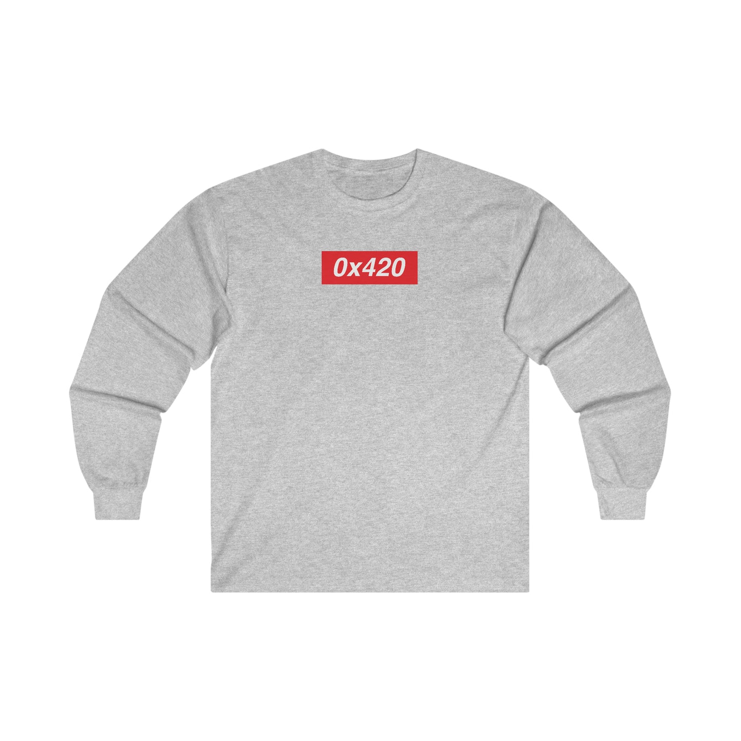 0x420 logo long sleeve t shirt