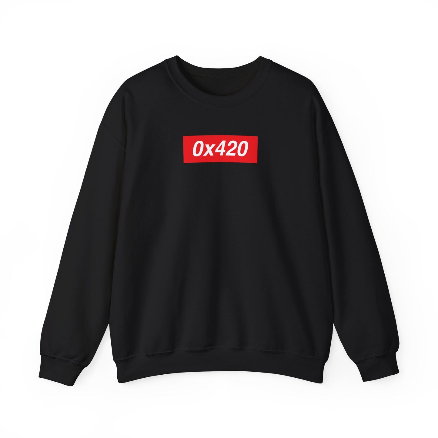 0x420 small logo sweater