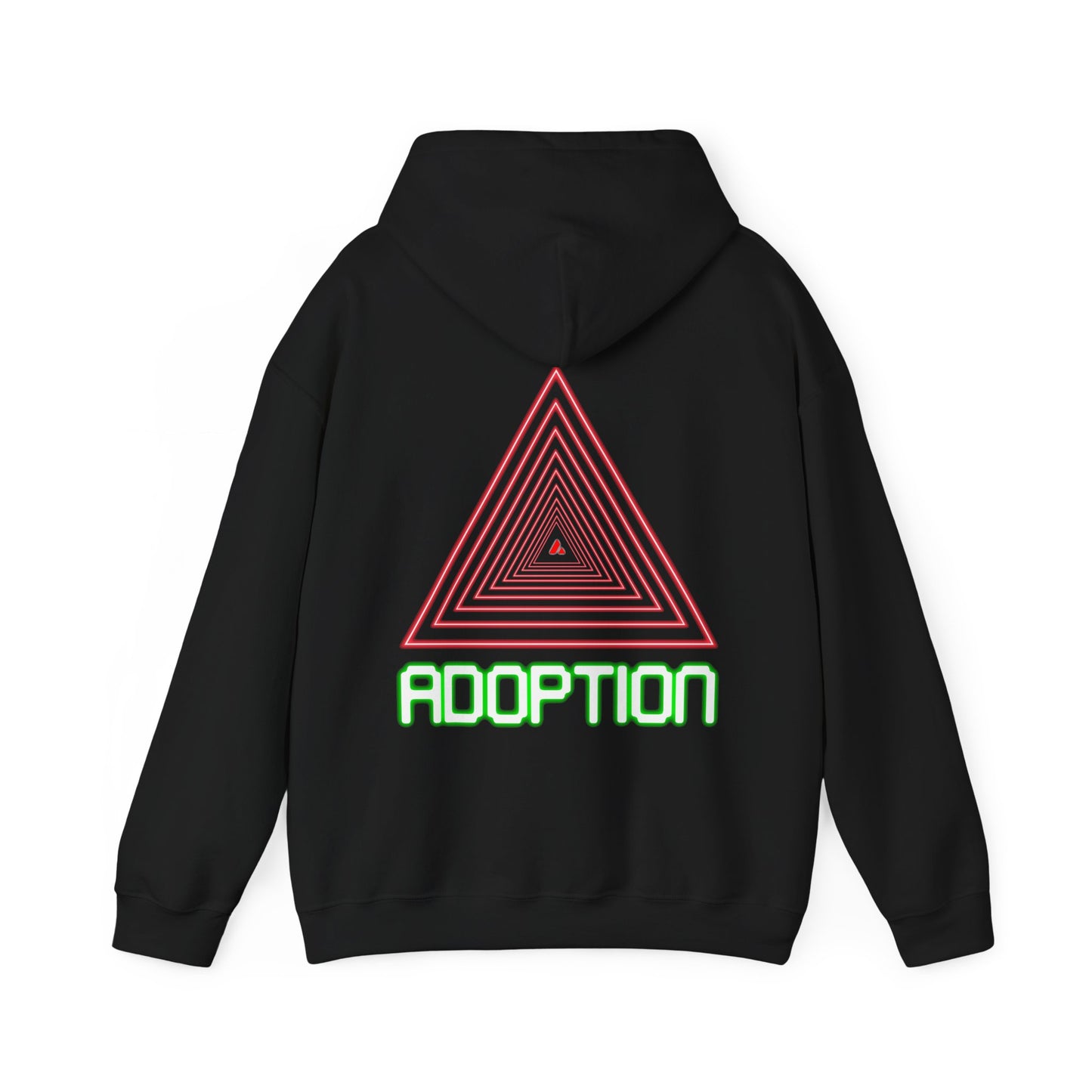 Avalanche Neon Triangles Retro Tech Hoodie