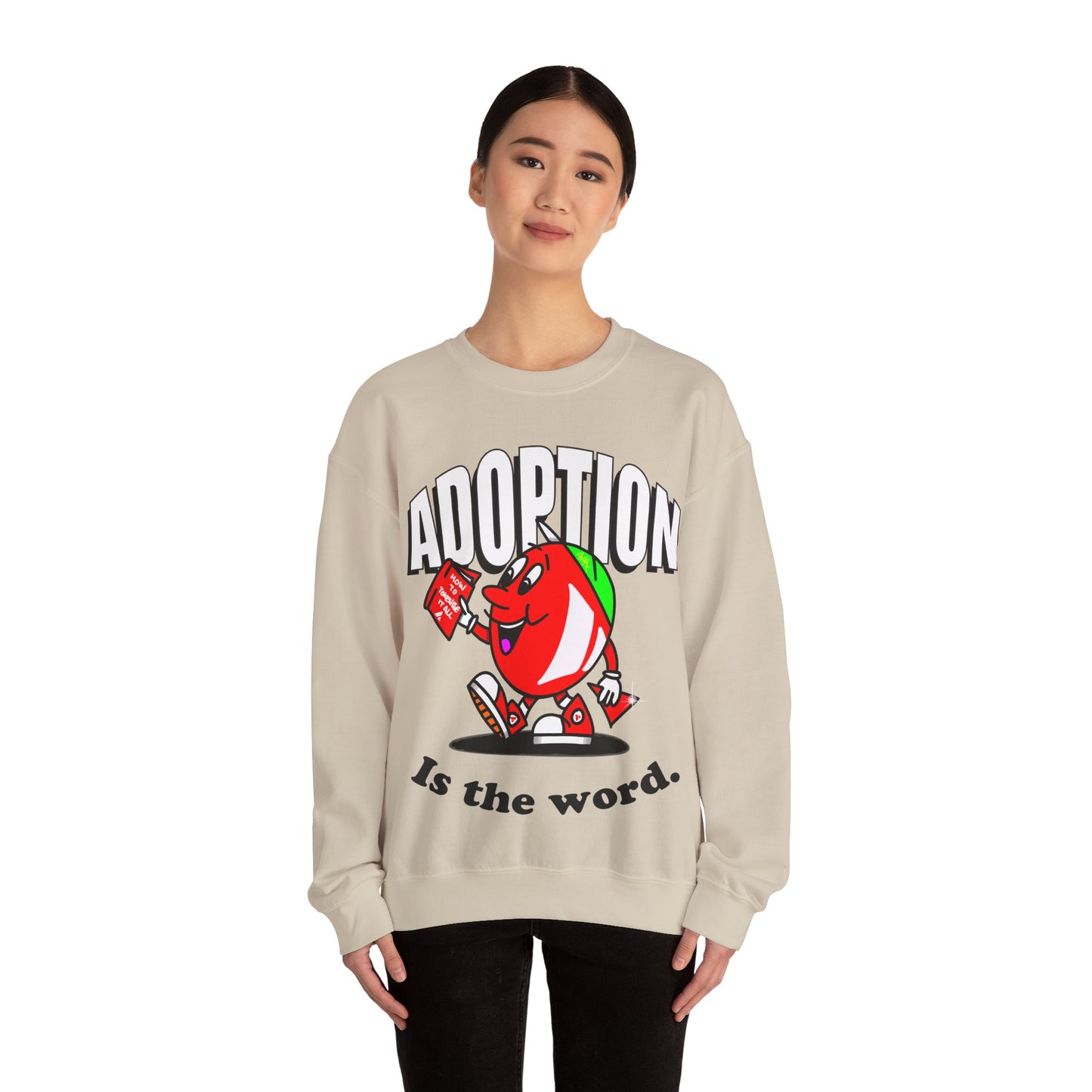 Avalanche Adoption is the Word Sweatshirt