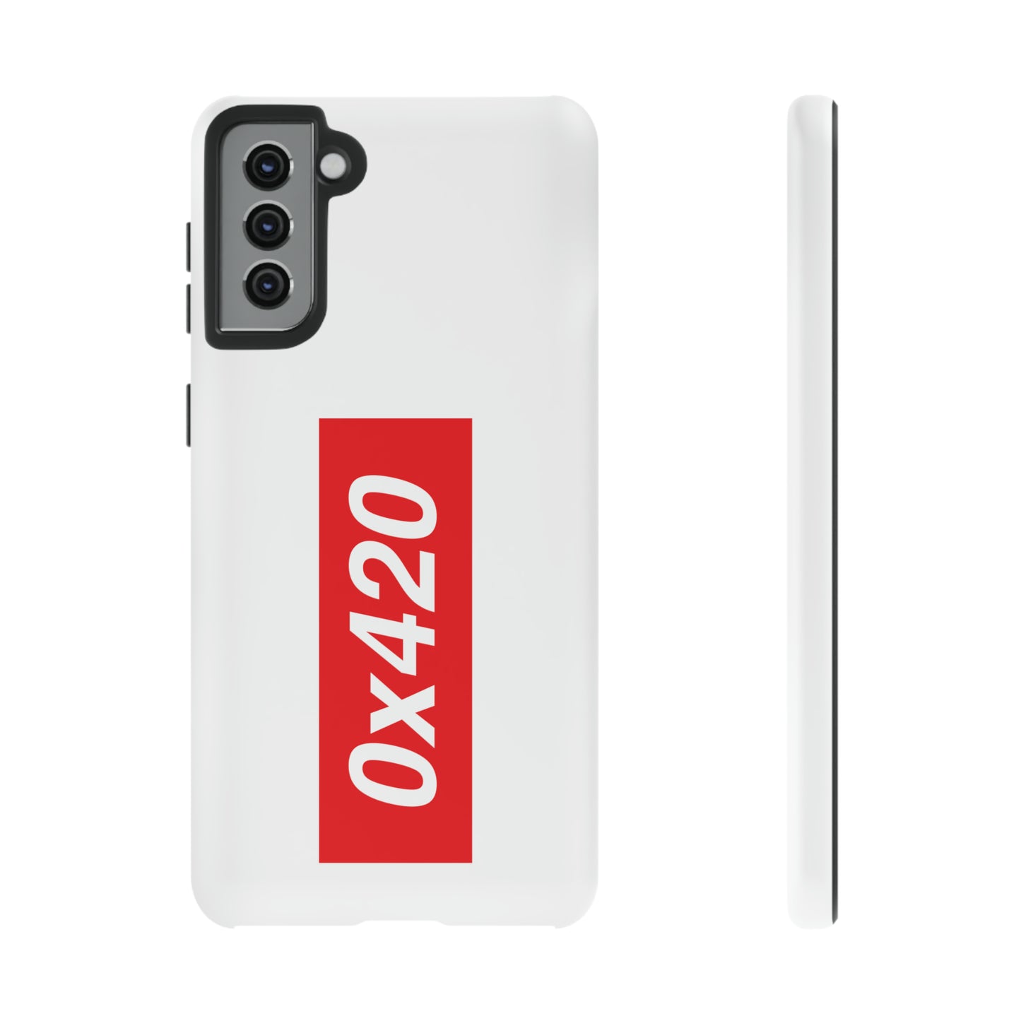 0x420 phone case small logo