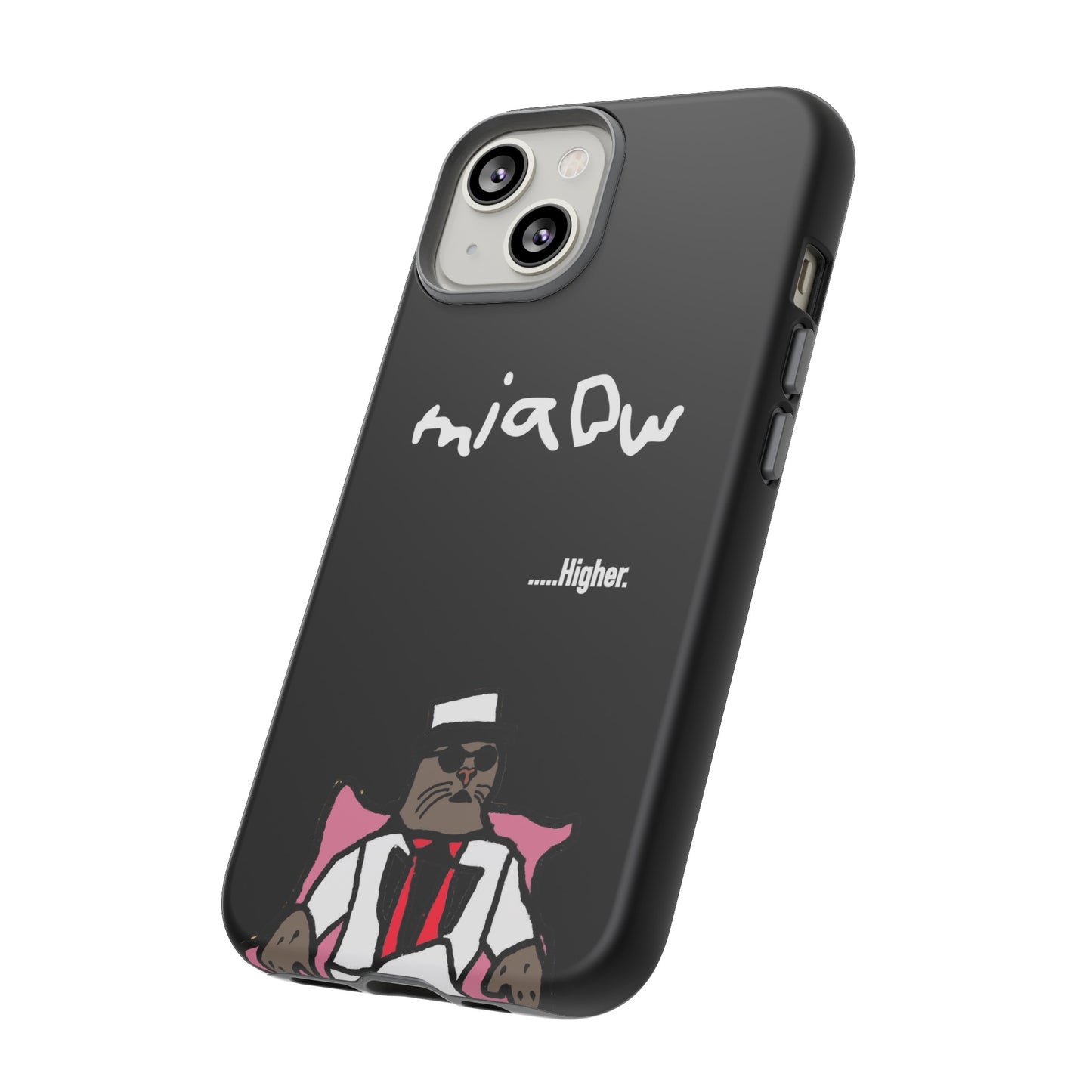 $MIAOW Phone case - Harder - Black