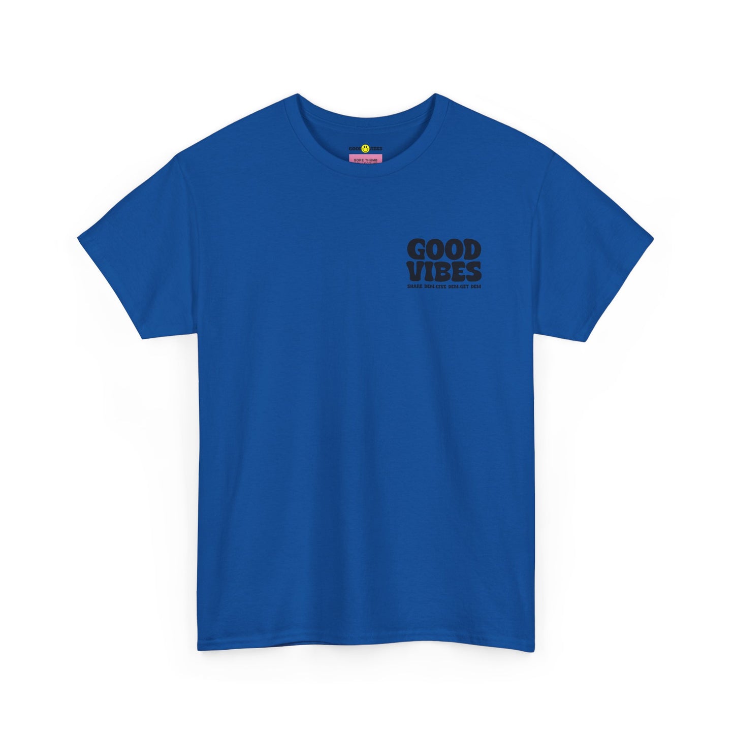 Good Vibes T-Shirt | Bold Graphics, Spiritual Style, & Crypto Merch in Brights, Pastels, Black & White