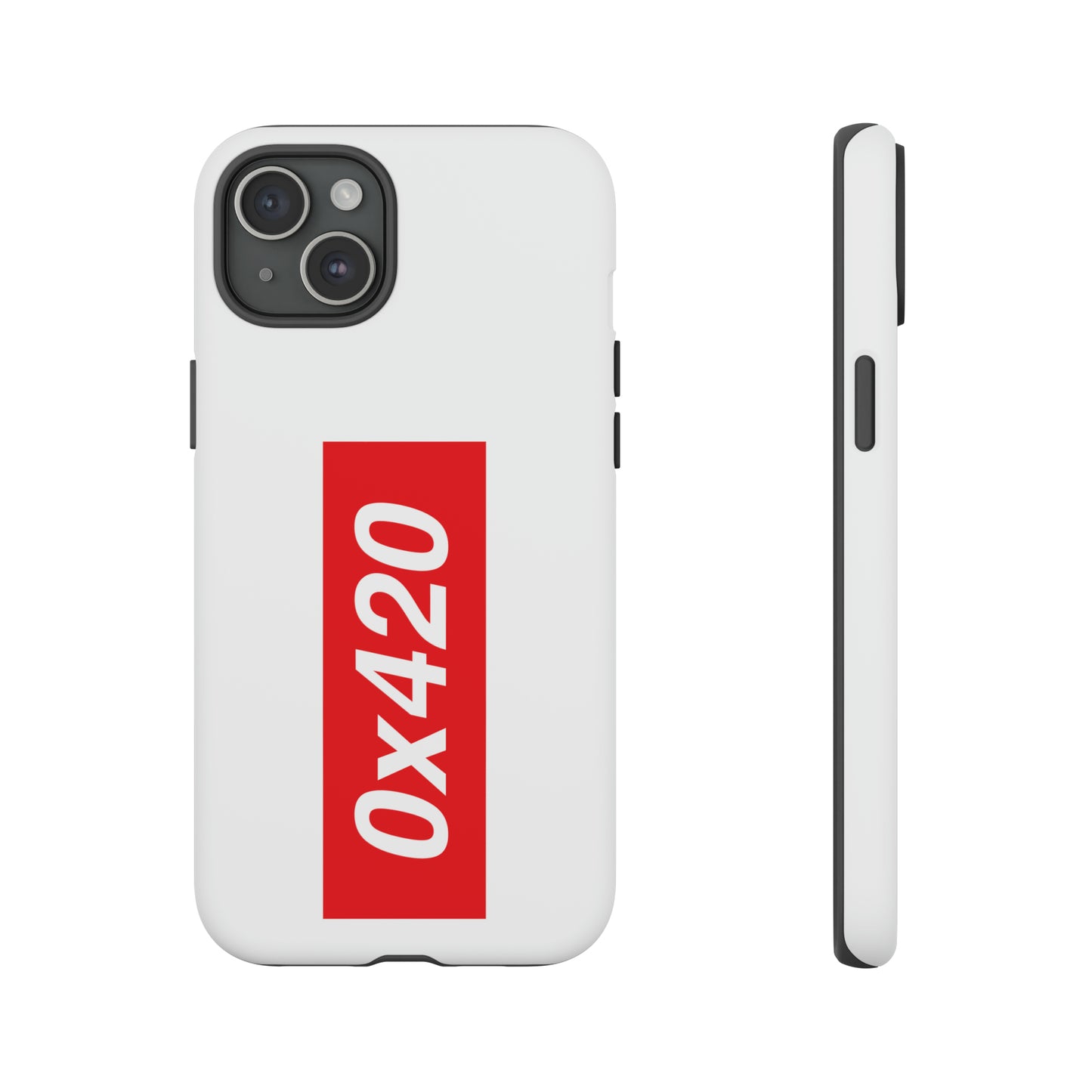 0x420 phone case small logo