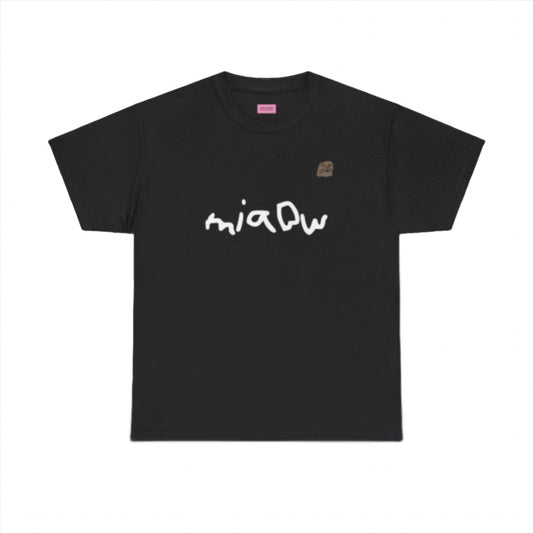 $ MIAOW harder print T shirt