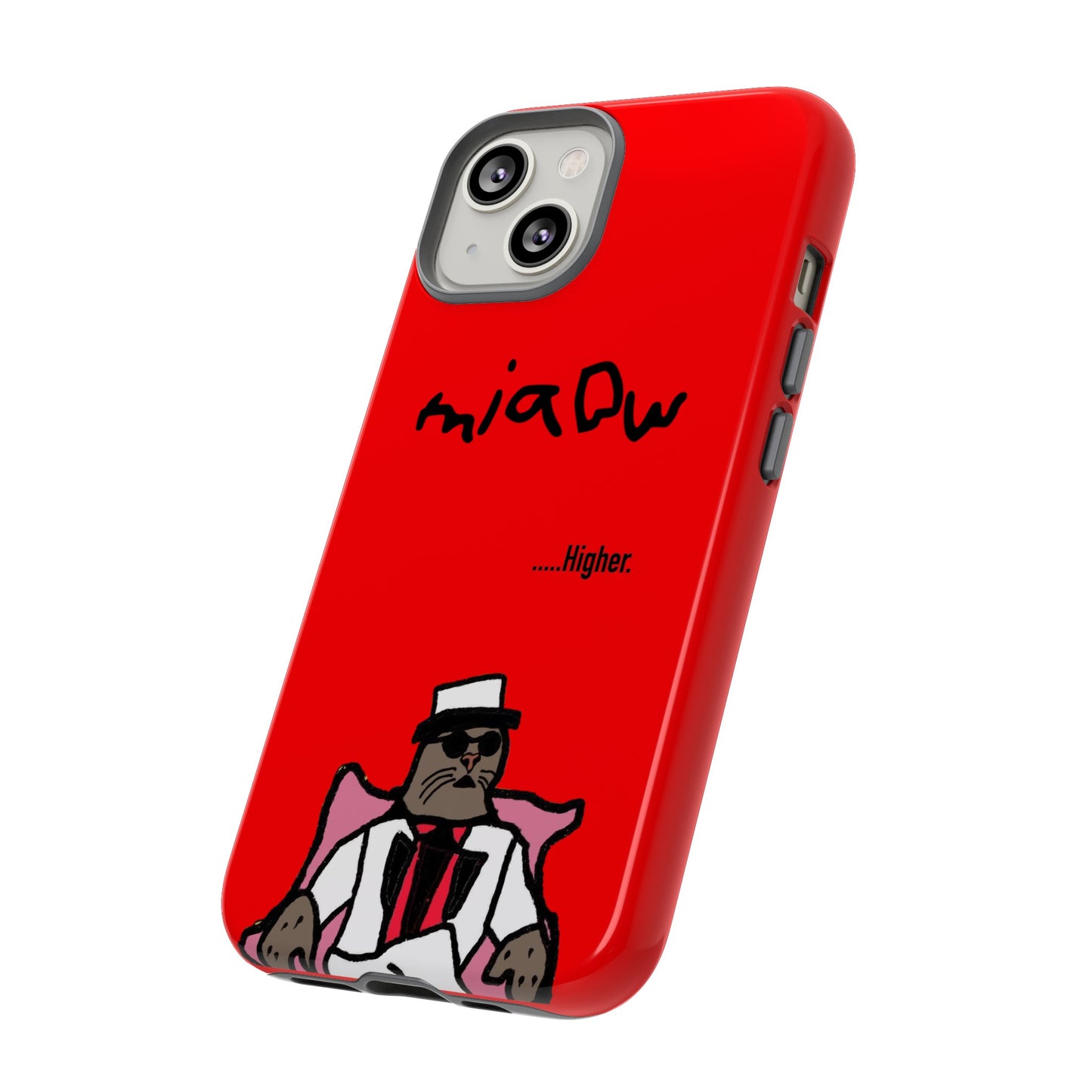 $MIAOW Phone case - Harder - Red