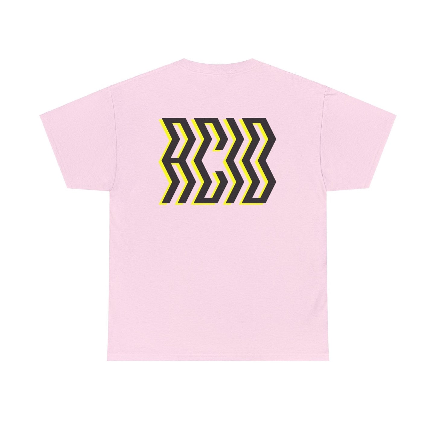 acid house t shirt pink