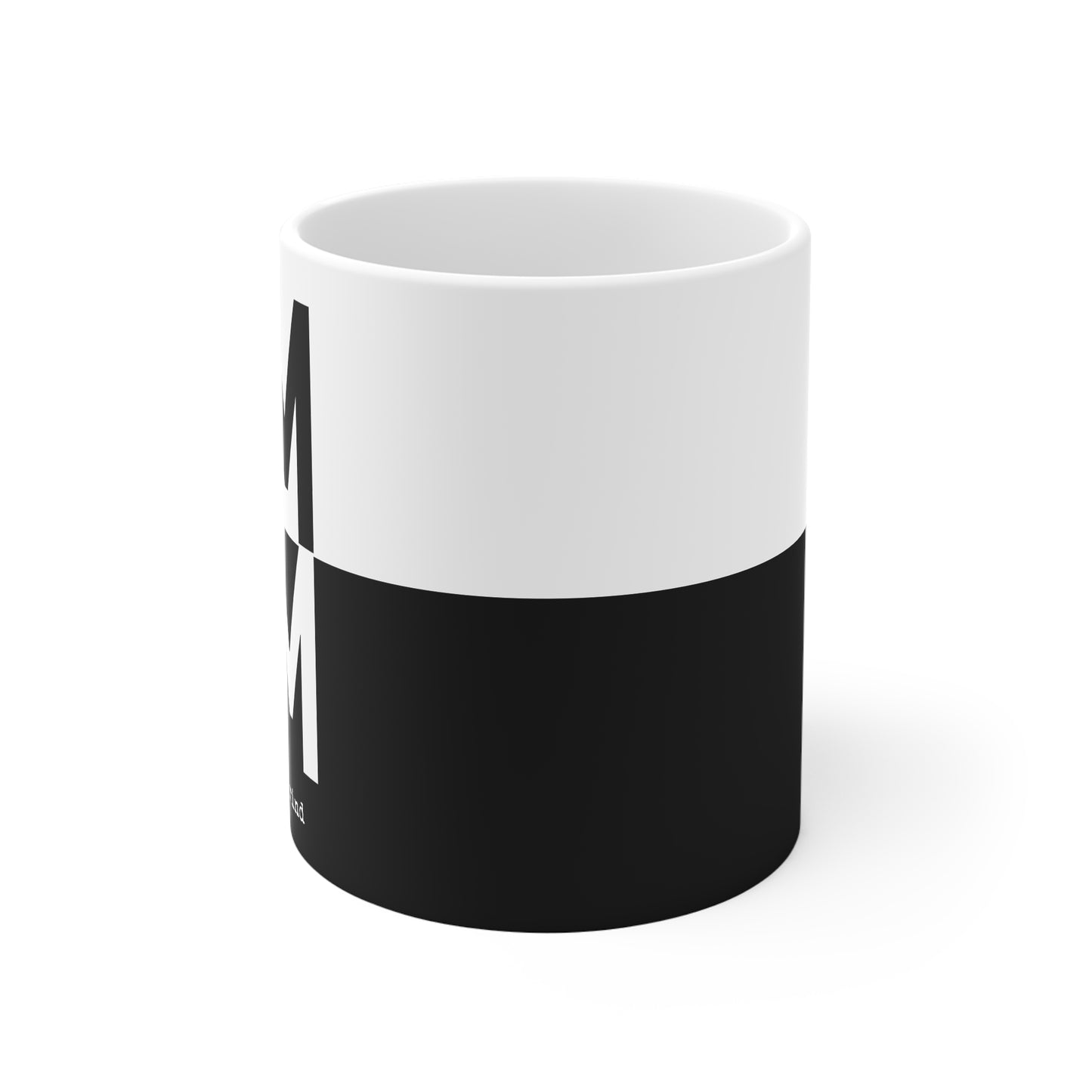 GM COFFEE MUG — White/Black | Crypto Coffee Mug | NFT Gift | Web3 Decor