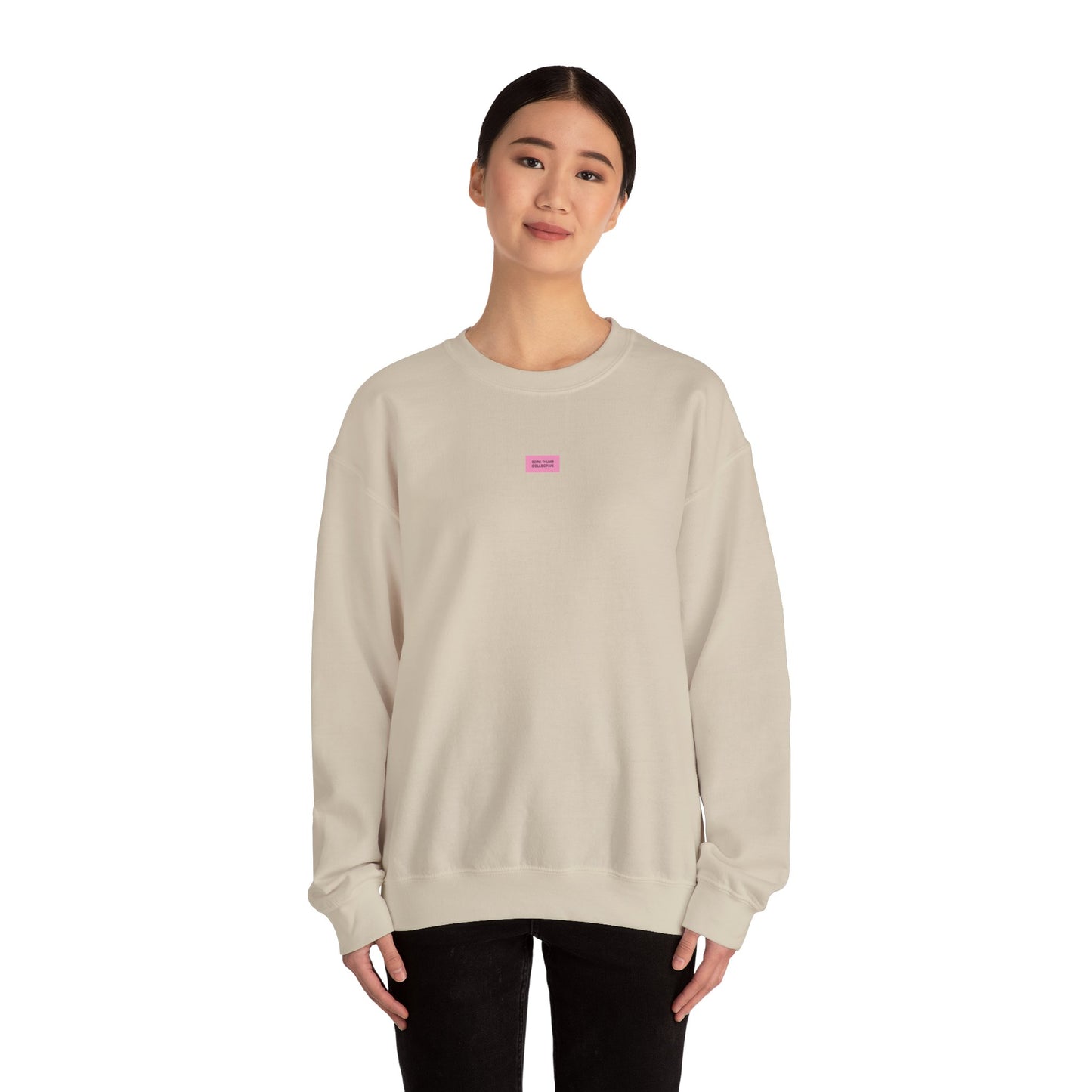 Just Share Good Vibes Sweatshirt back print