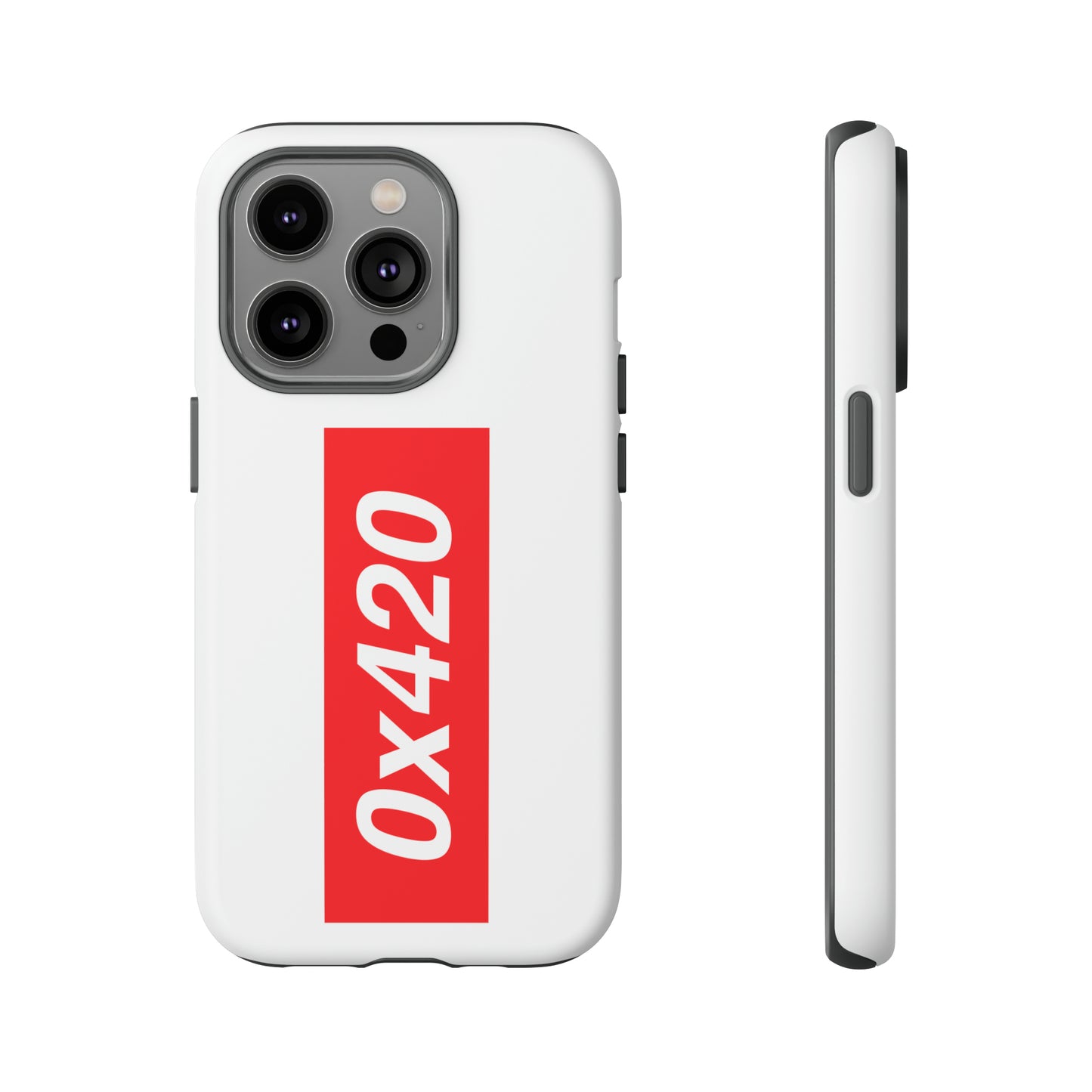 0x420 phone case small logo