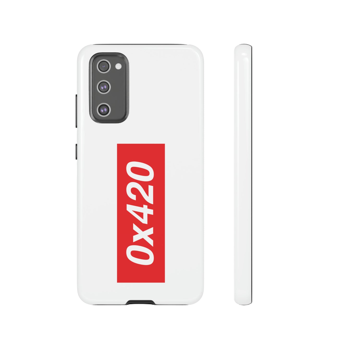 0x420 phone case small logo