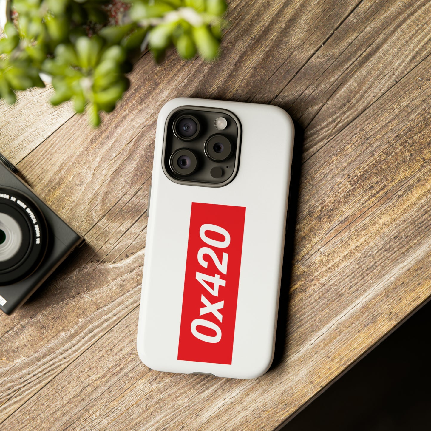 0x420 phone case small logo