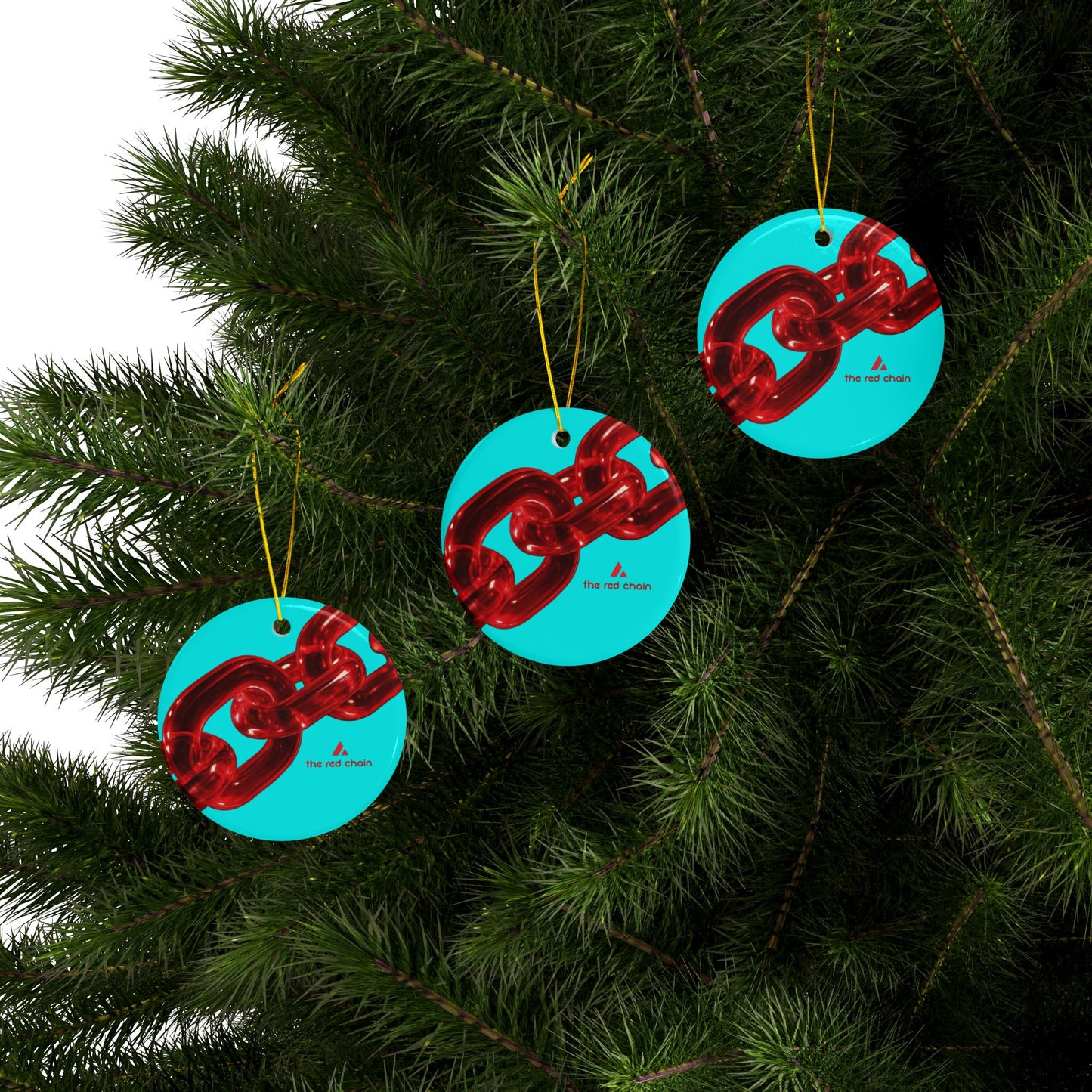 The Red Chain - Avalanche Christmas Decoration