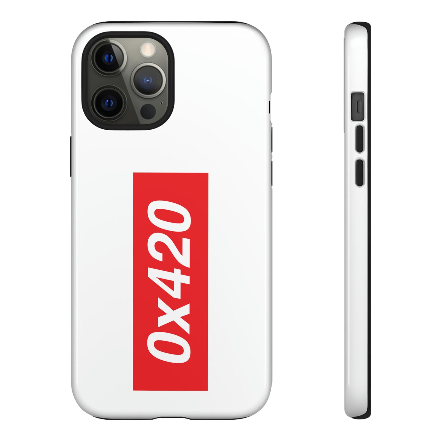 0x420 phone case small logo