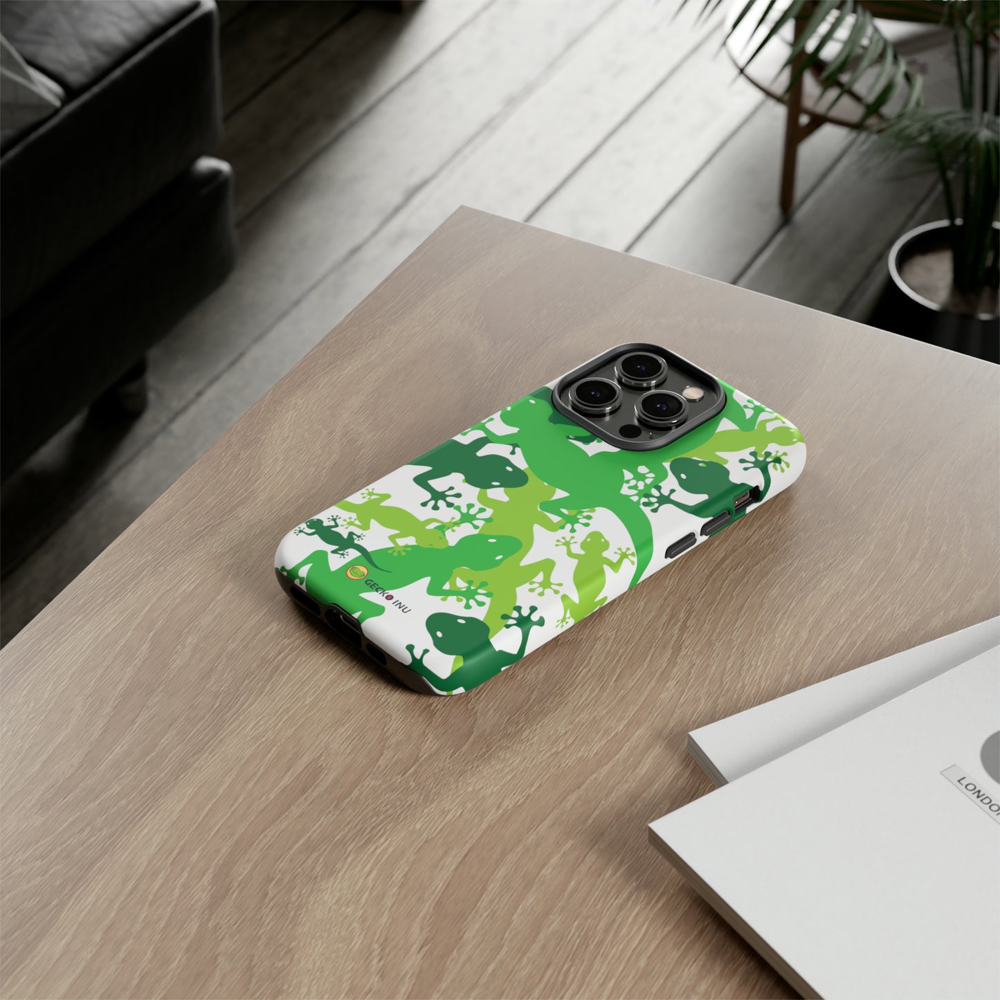 $GEC inu Camo phone case