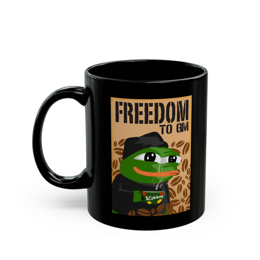 $COBBEE IRL Crypto Coffee Mug Black