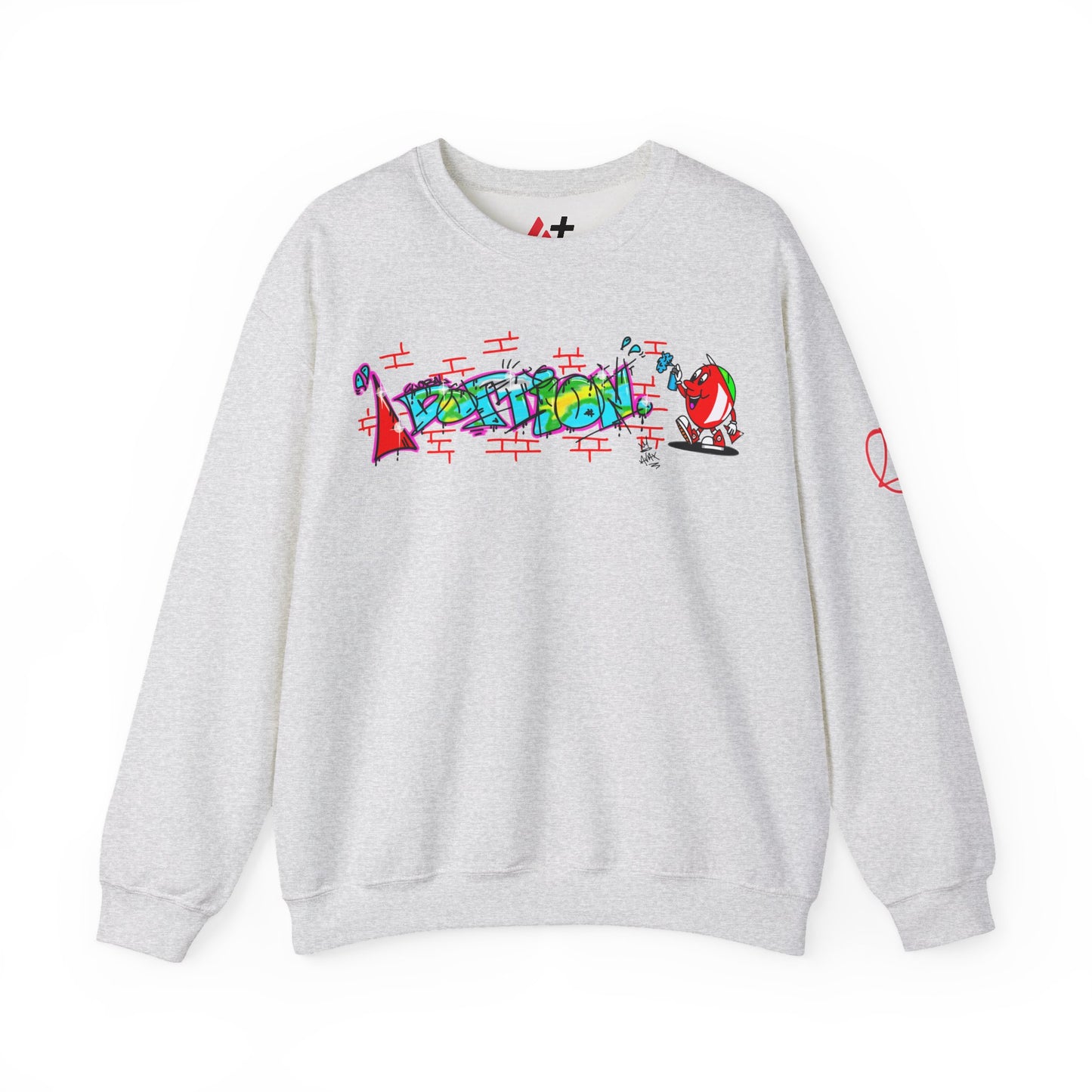 Avalanche Global Adoption Graffiti Sweatshirt