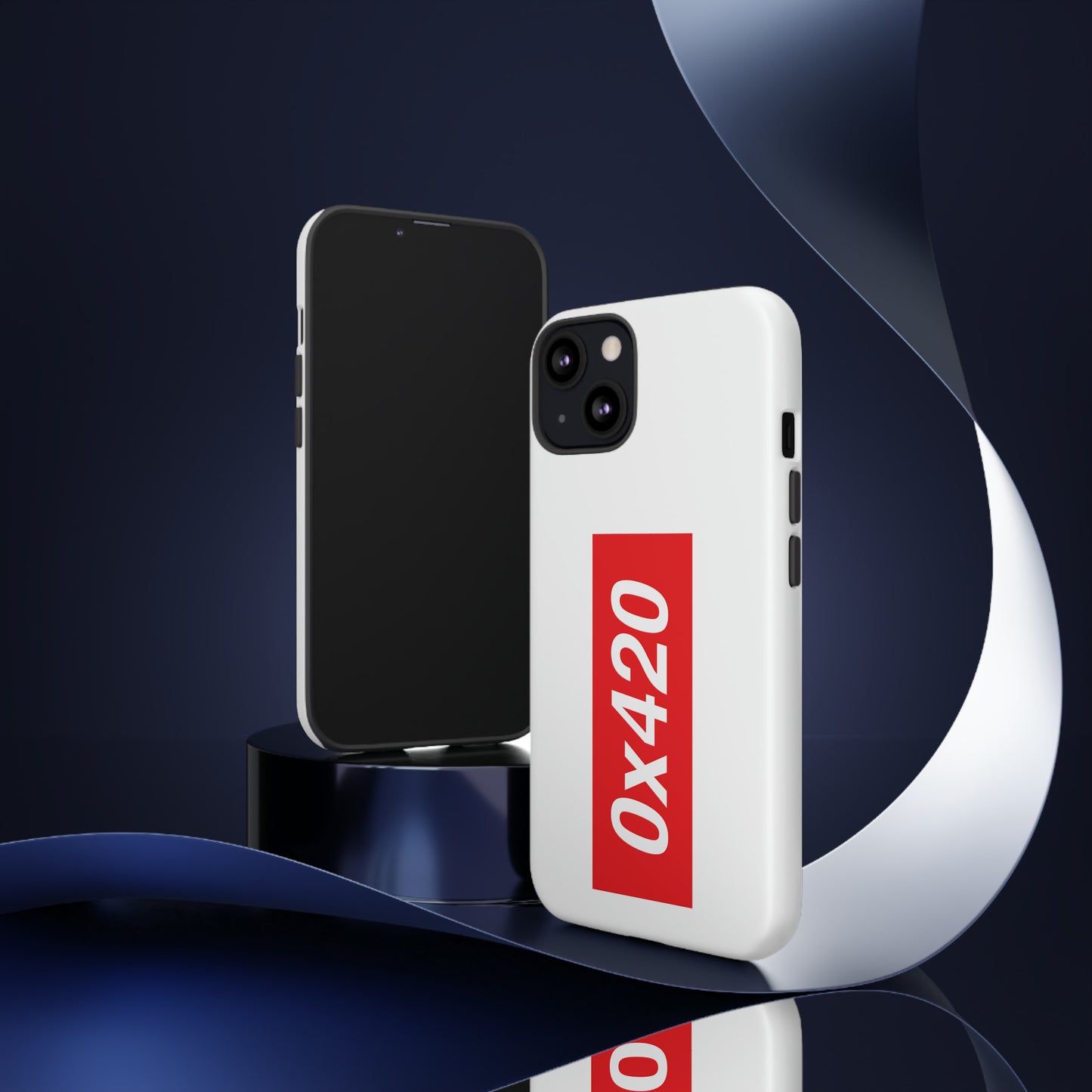 0x420 phone case small logo