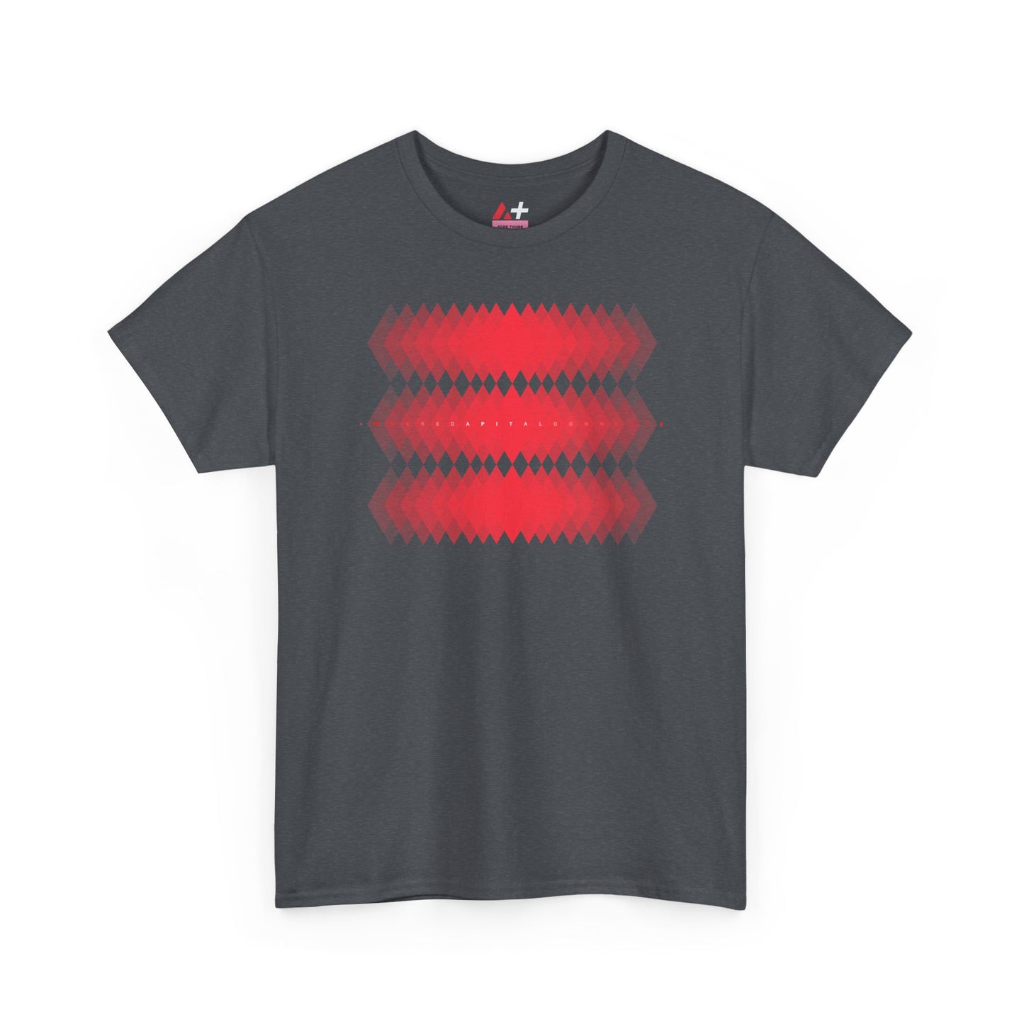 Avalanche Where Capital Connects Optical Illusion T-Shirt