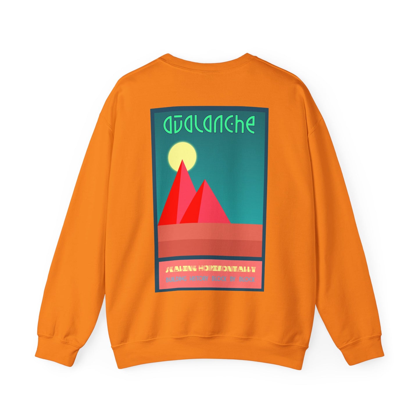 Avalanche Pyramids - Built Block By Block Sweatshirt