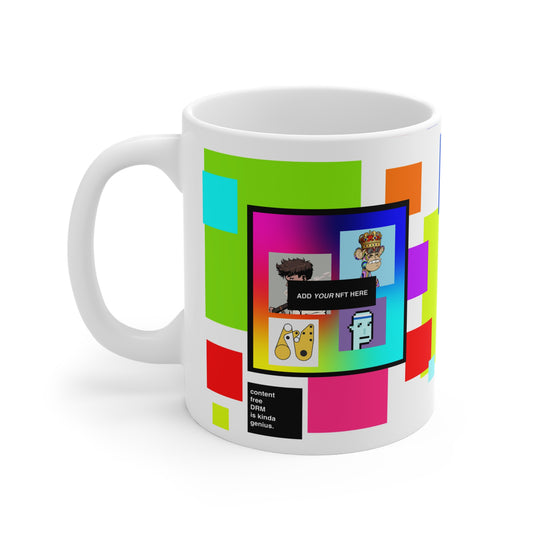 Content Free DRM Custom NFT Mug