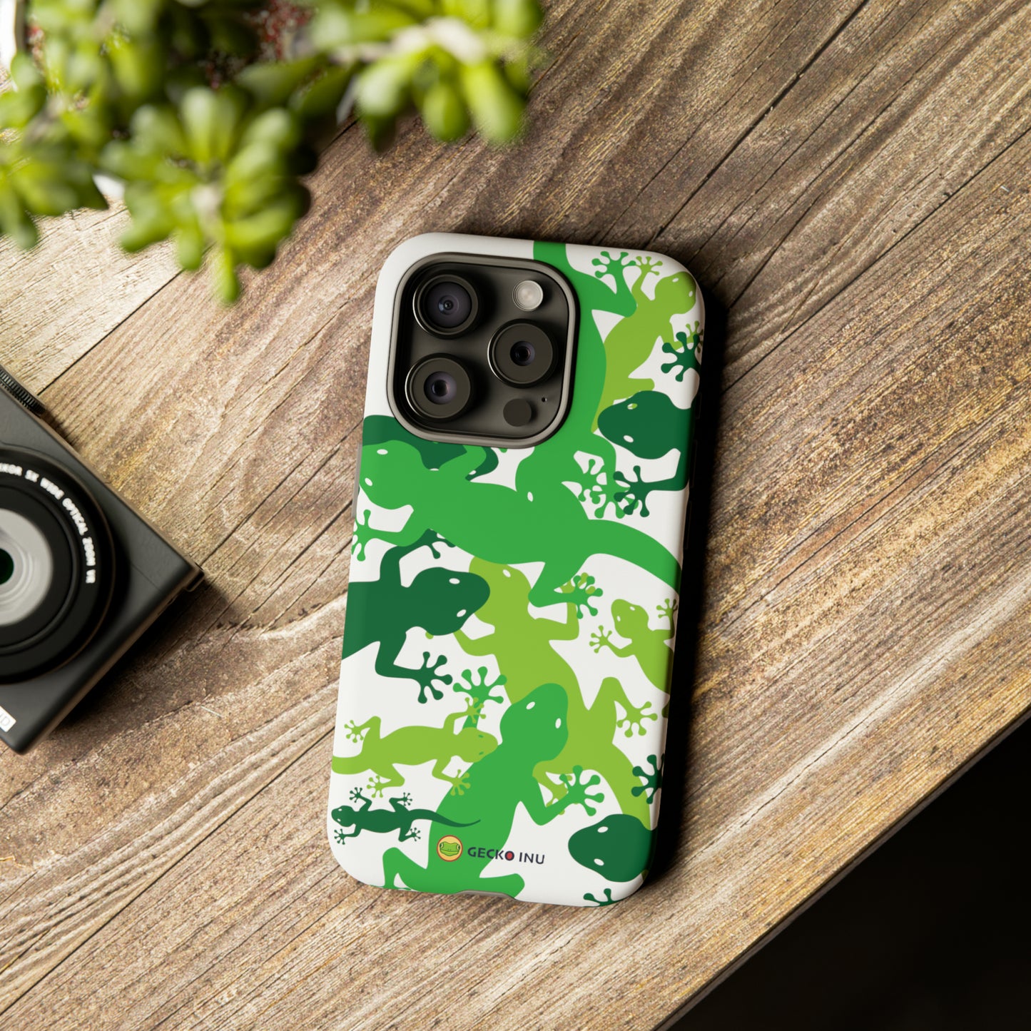 $GEC inu Camo phone case