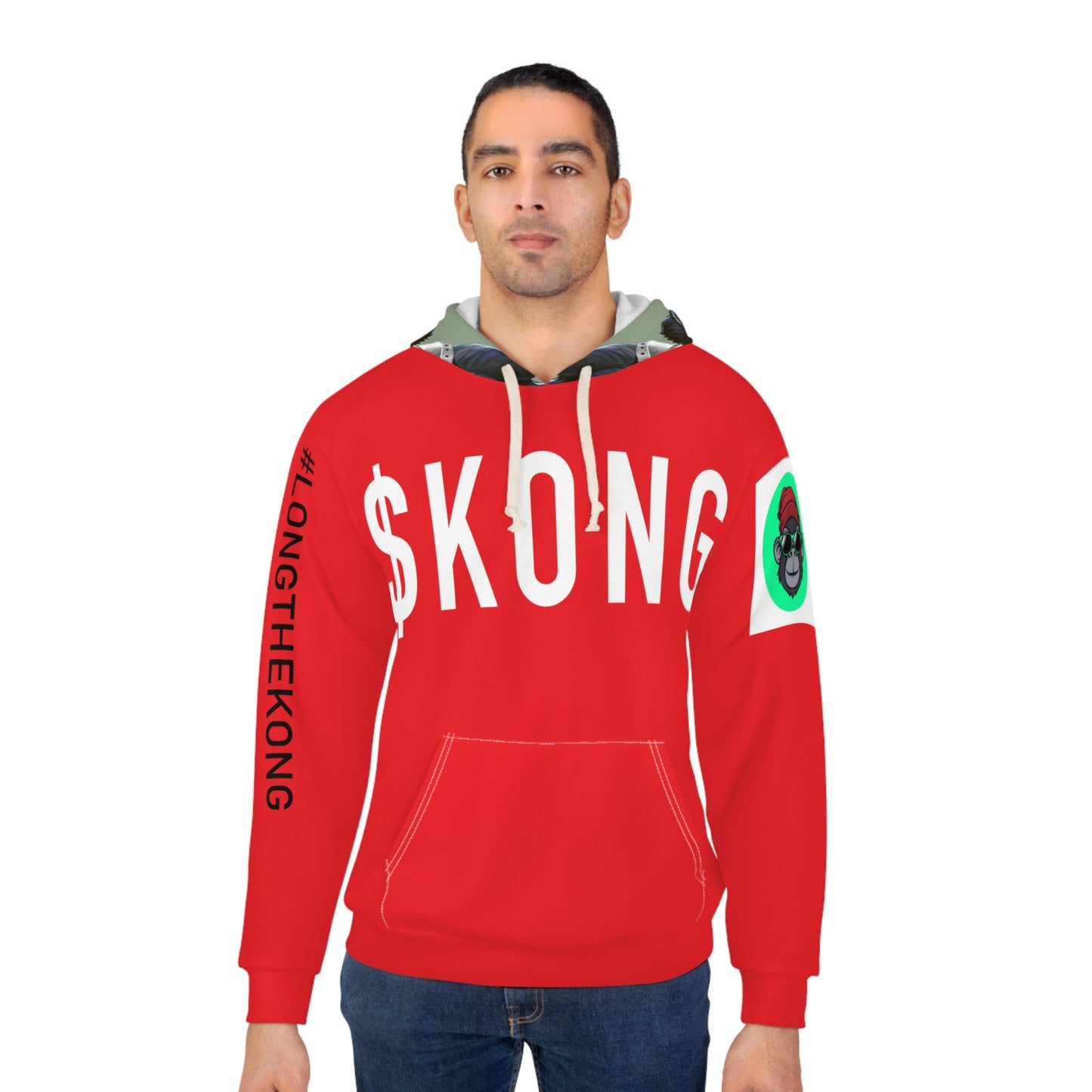 KONG hoodie red