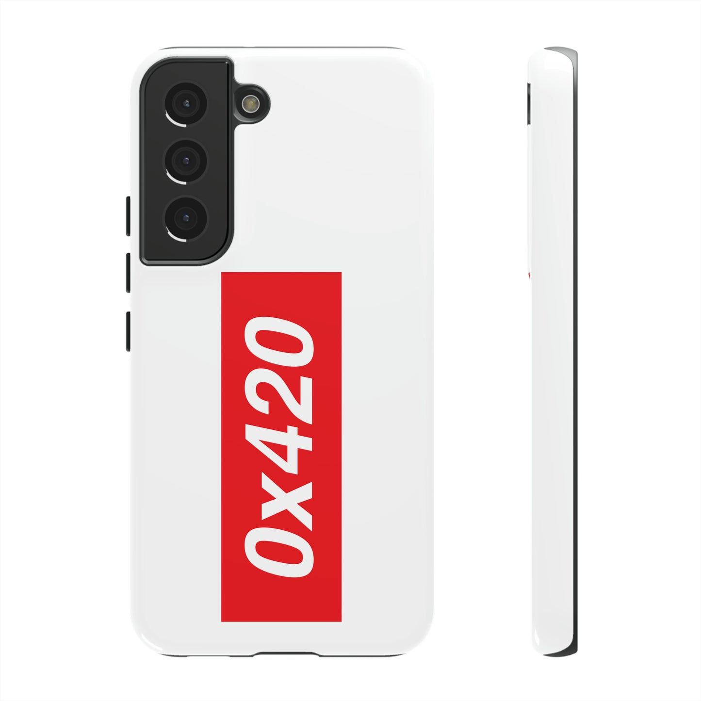 0x420 phone case small logo